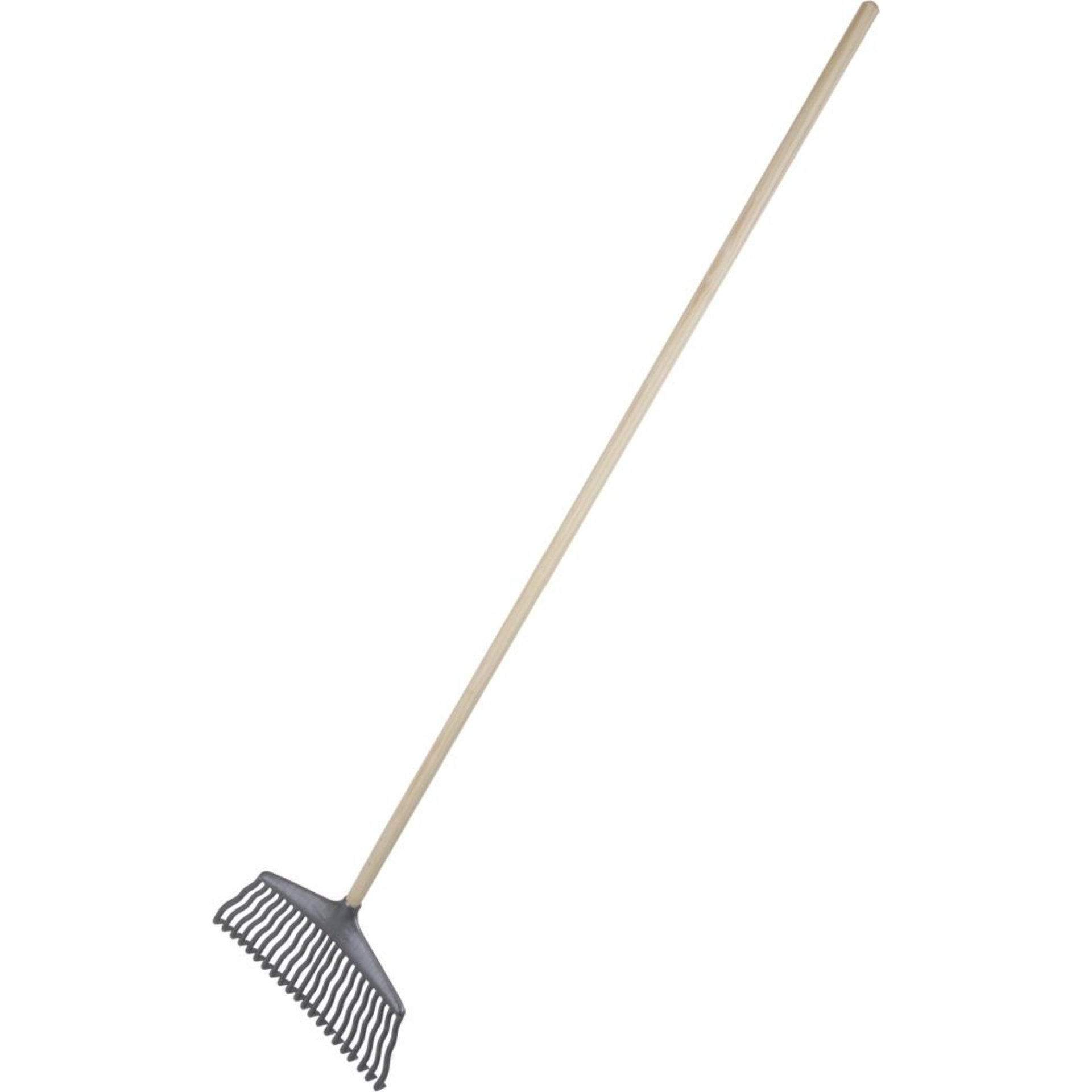 Kunststoff-Laubbesen ABT Standard 22 Zk m. Stiel 150 cm
