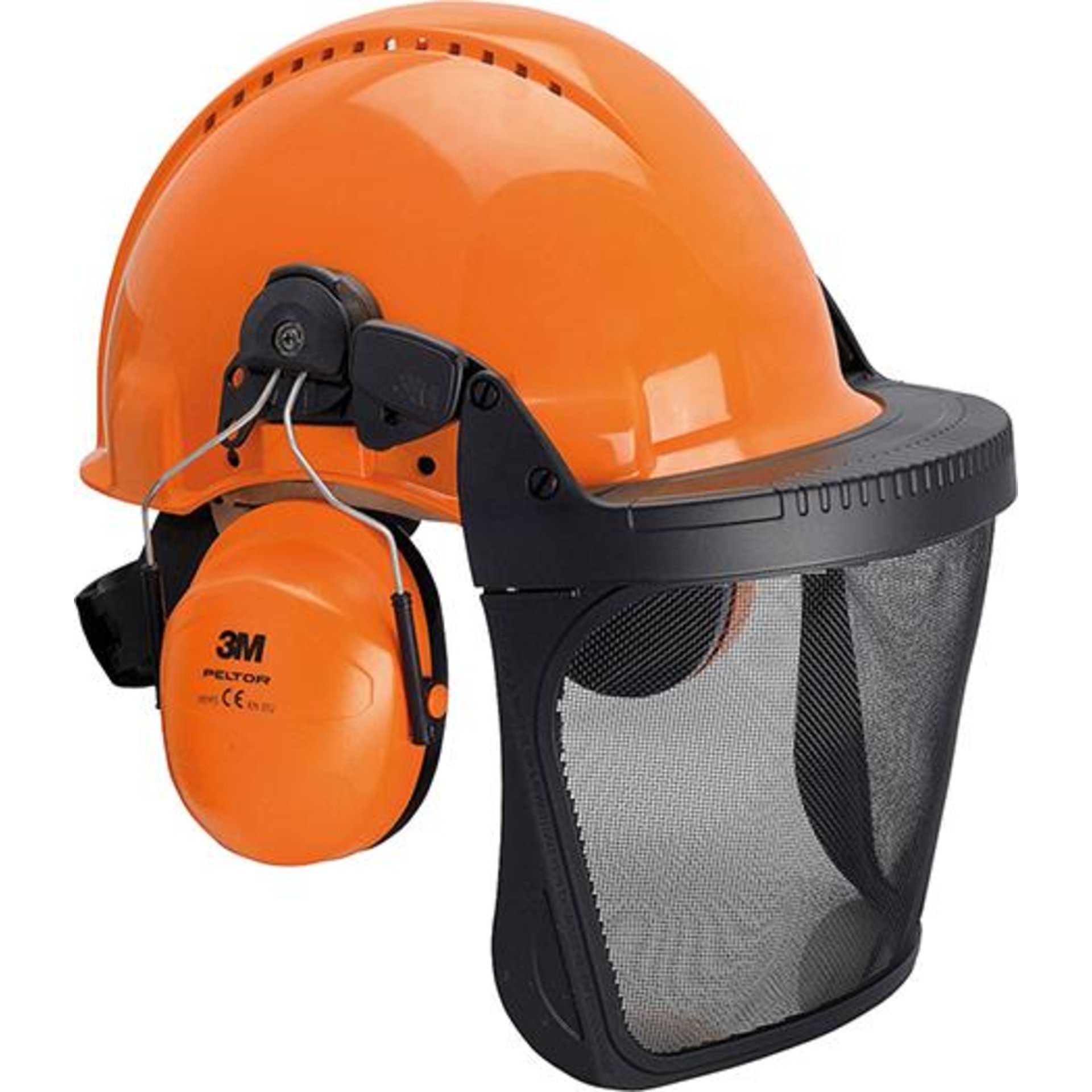 3M™ Kopf- und Gehörschutz-Kombination G3000M mit 3M™ Visier 5C-1 + 5B Polyamid