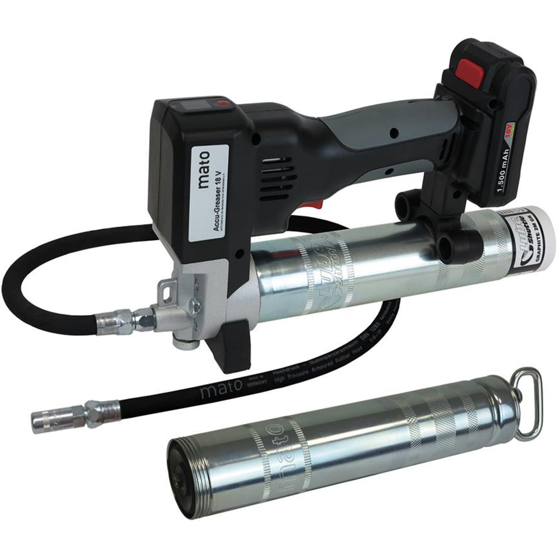 Akku-Fettpresse 18V Standard-S-LS400gStandardu. Lube Shuttle MATO