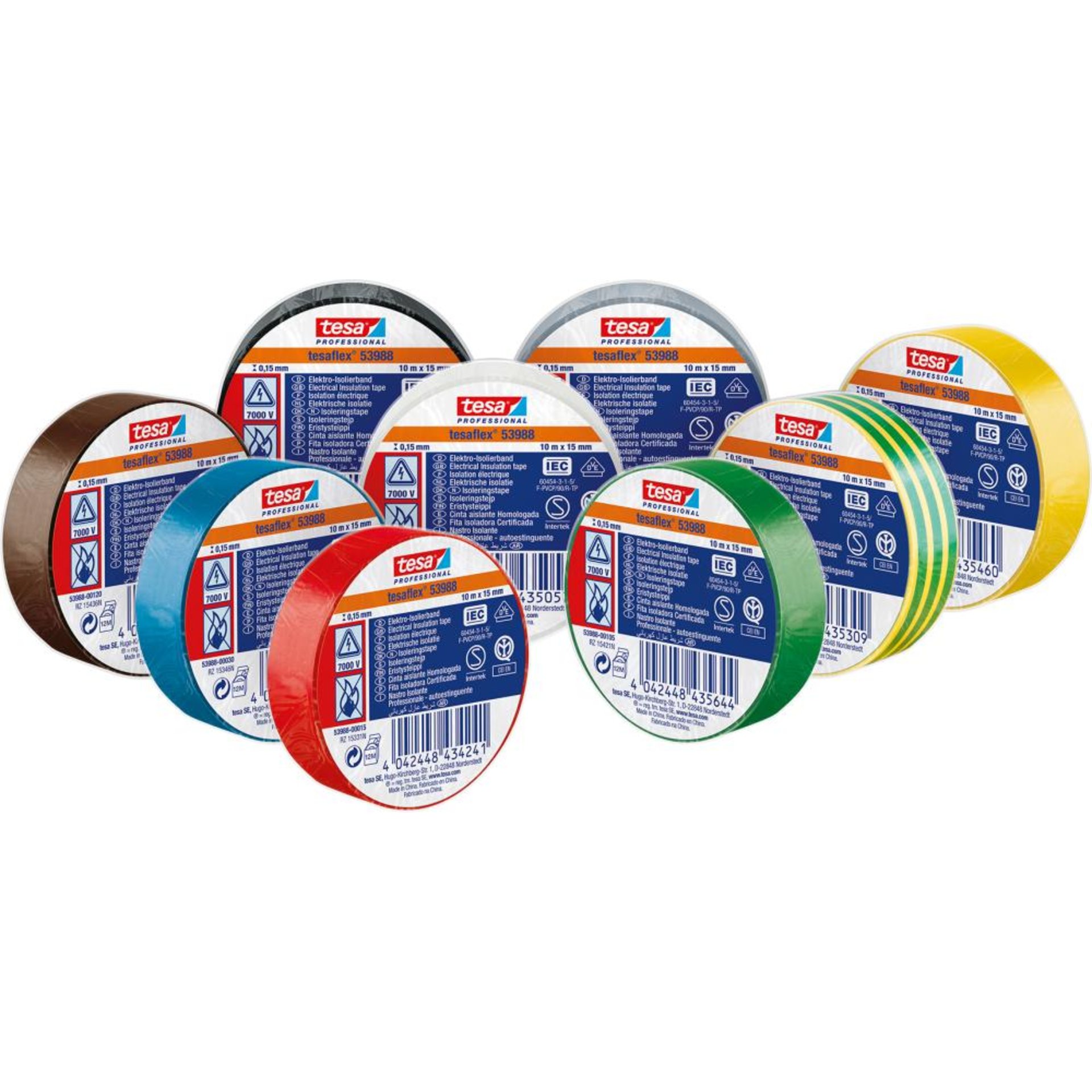 tesaflex® PVC-Elektroisolierband 53948