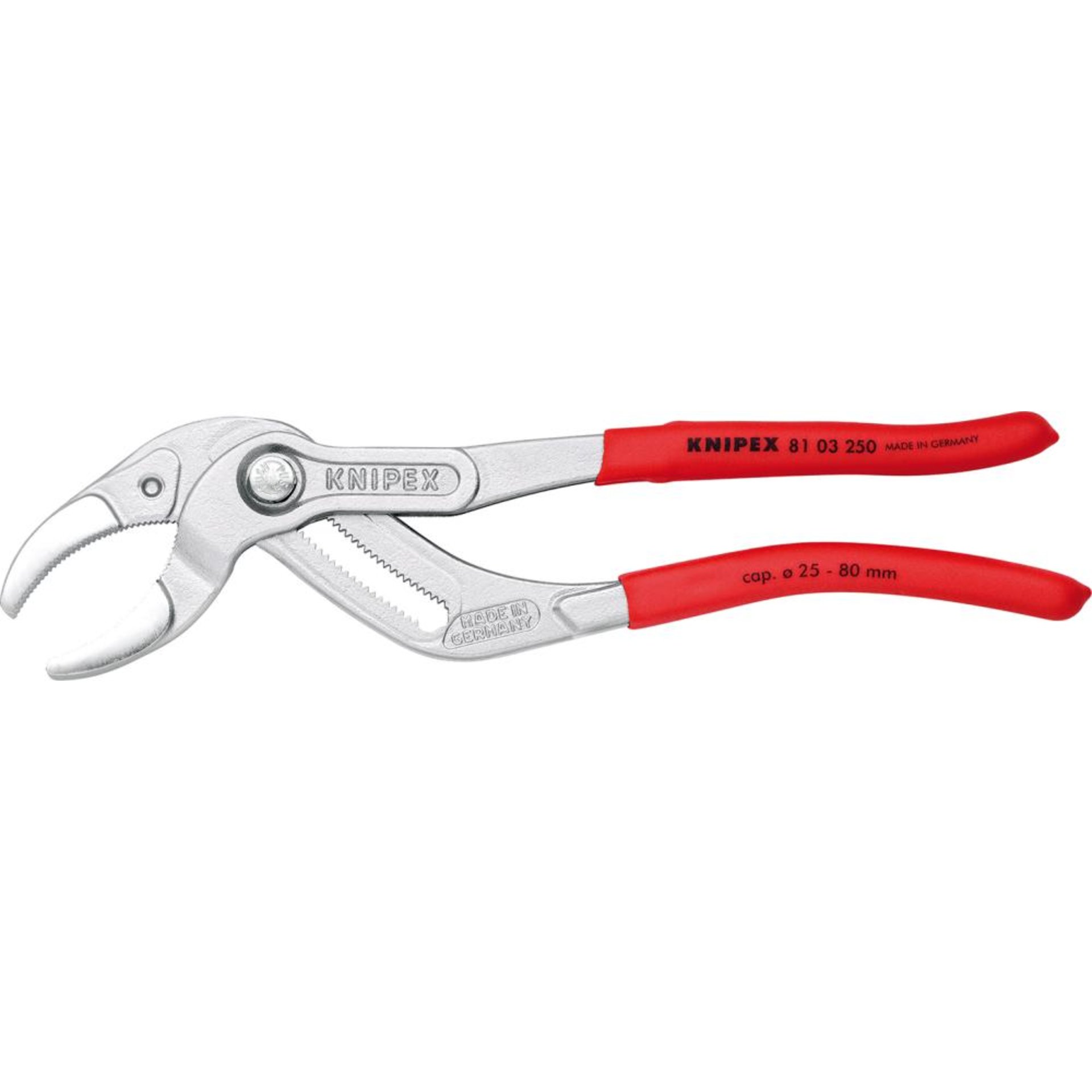 Syphon-Greifzange verchromt tauchisoliert 250mm KNIPEX