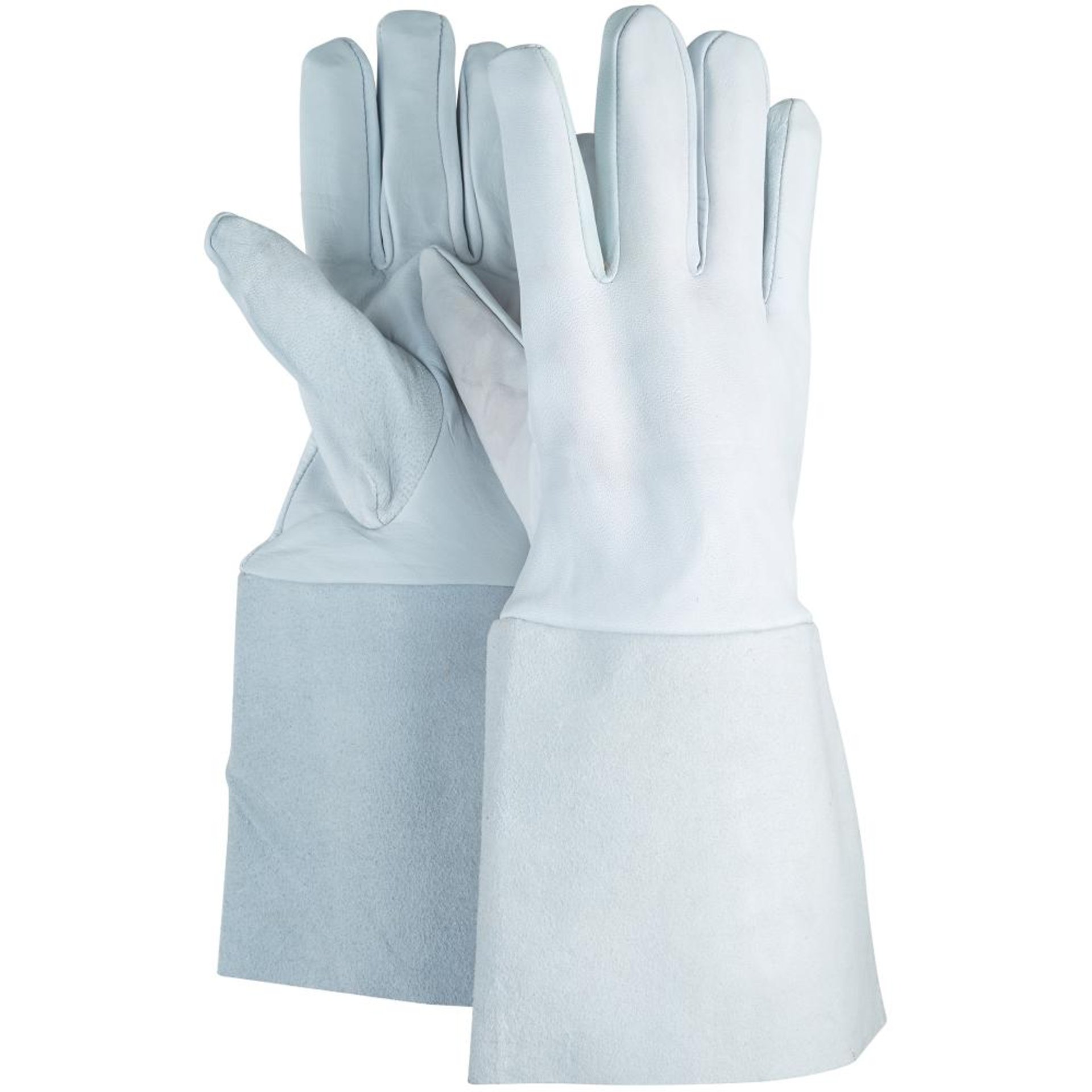 Lederhandschuh BIHAR, 5-finger, 35cm, Gr.10