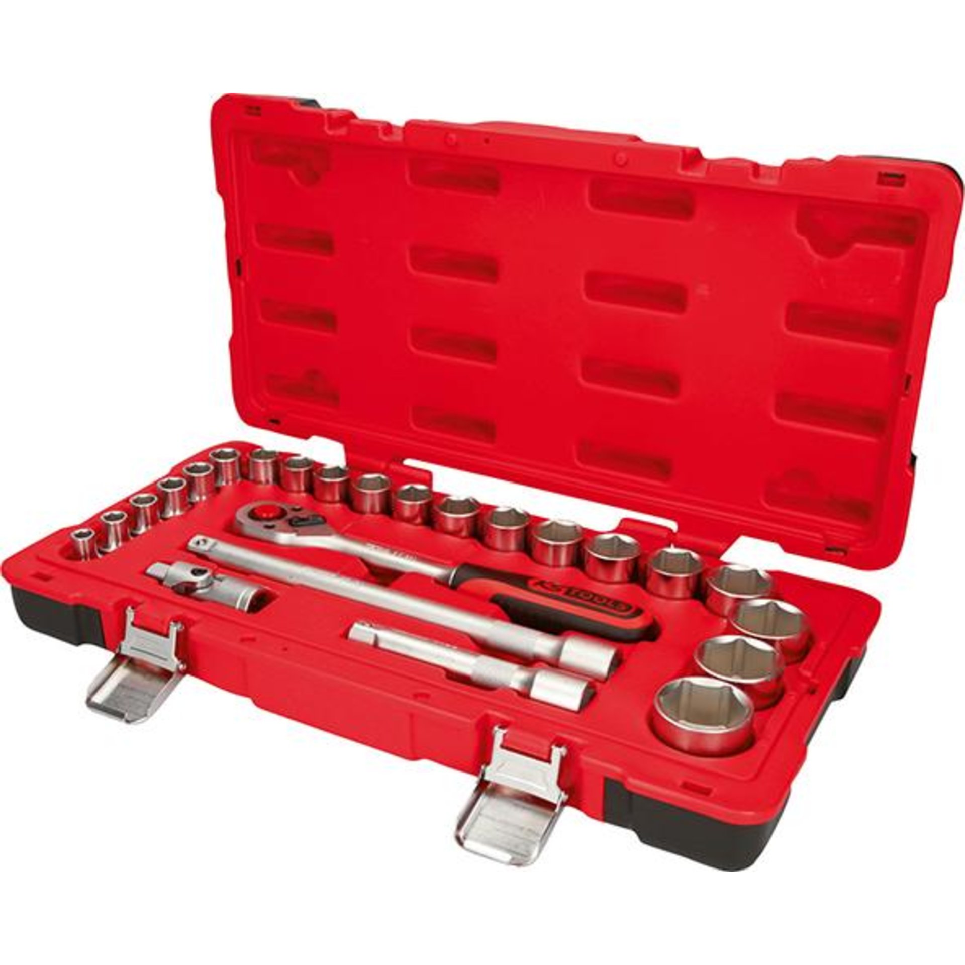 Steckschlüssel-Garnitur 1/2" 24-teilig KS Tools