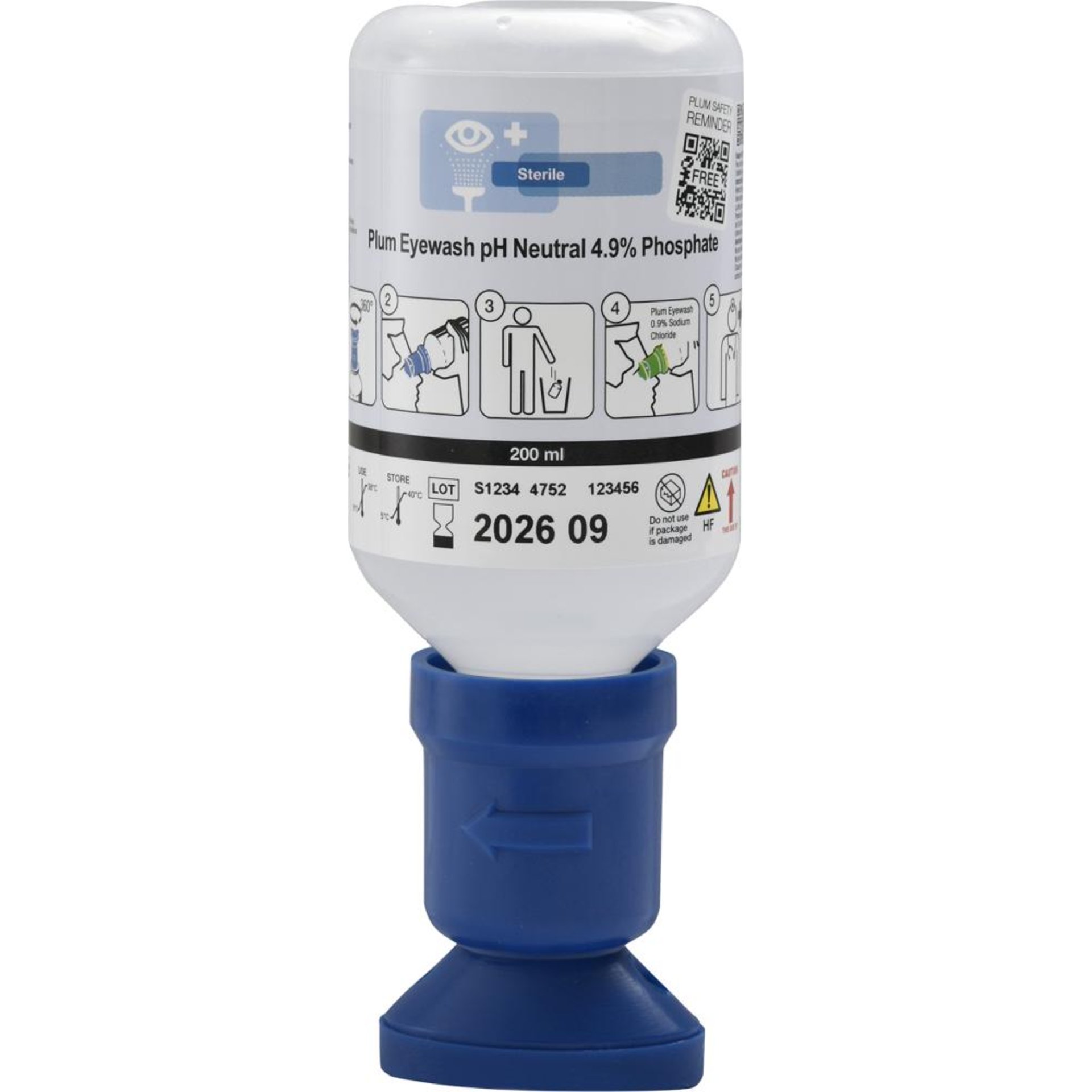 Augenspülflasche, ph-neutral, 200 ml