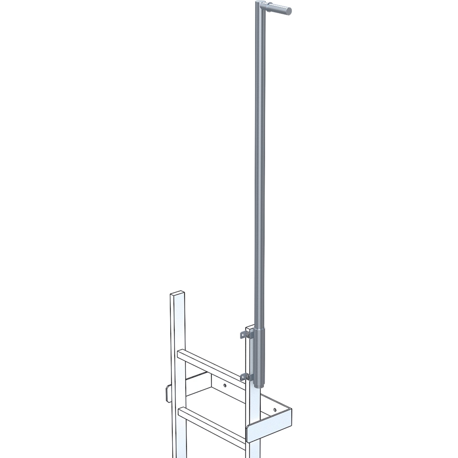 Einstiegshilfe für Holm 60 x 25 mm