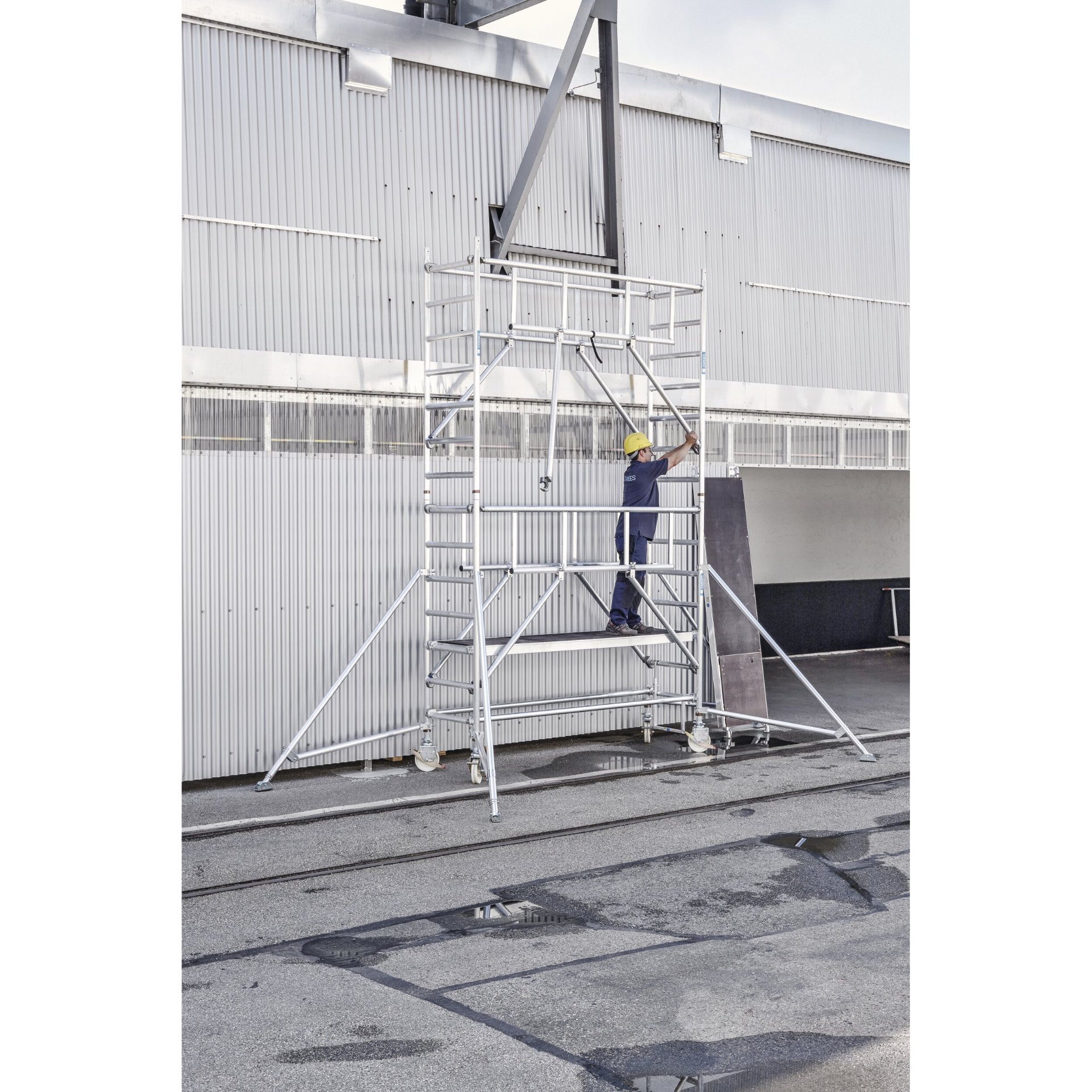 Multitower S-PLUS 1T - Fahrgerüst Ausleger Arbeitshöhe 3,40 m 52225