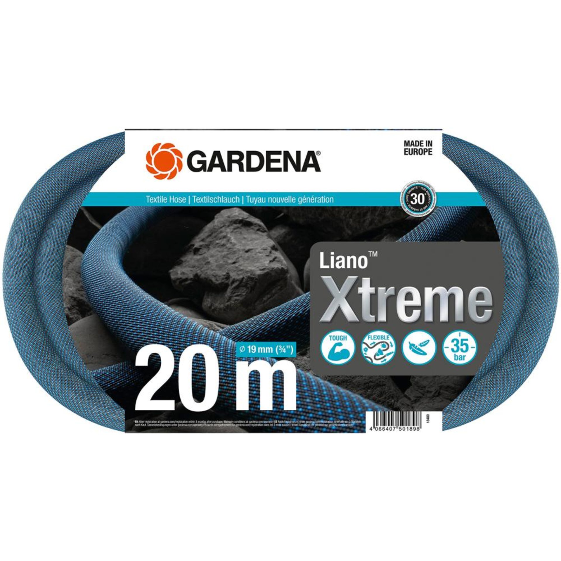 Textilschlauch Liano Xtreme 3/4"