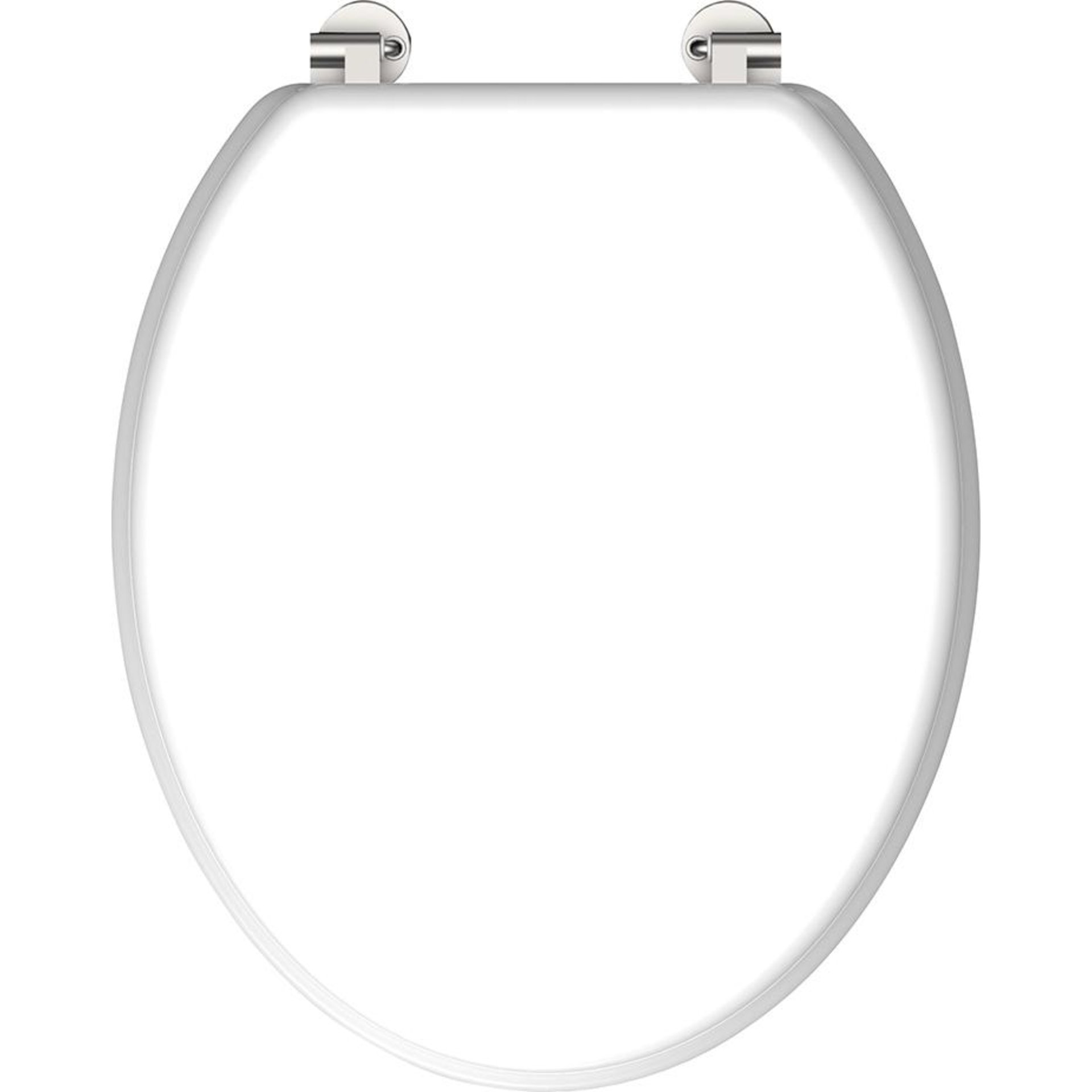 Holzkern WC-Sitz WHITE