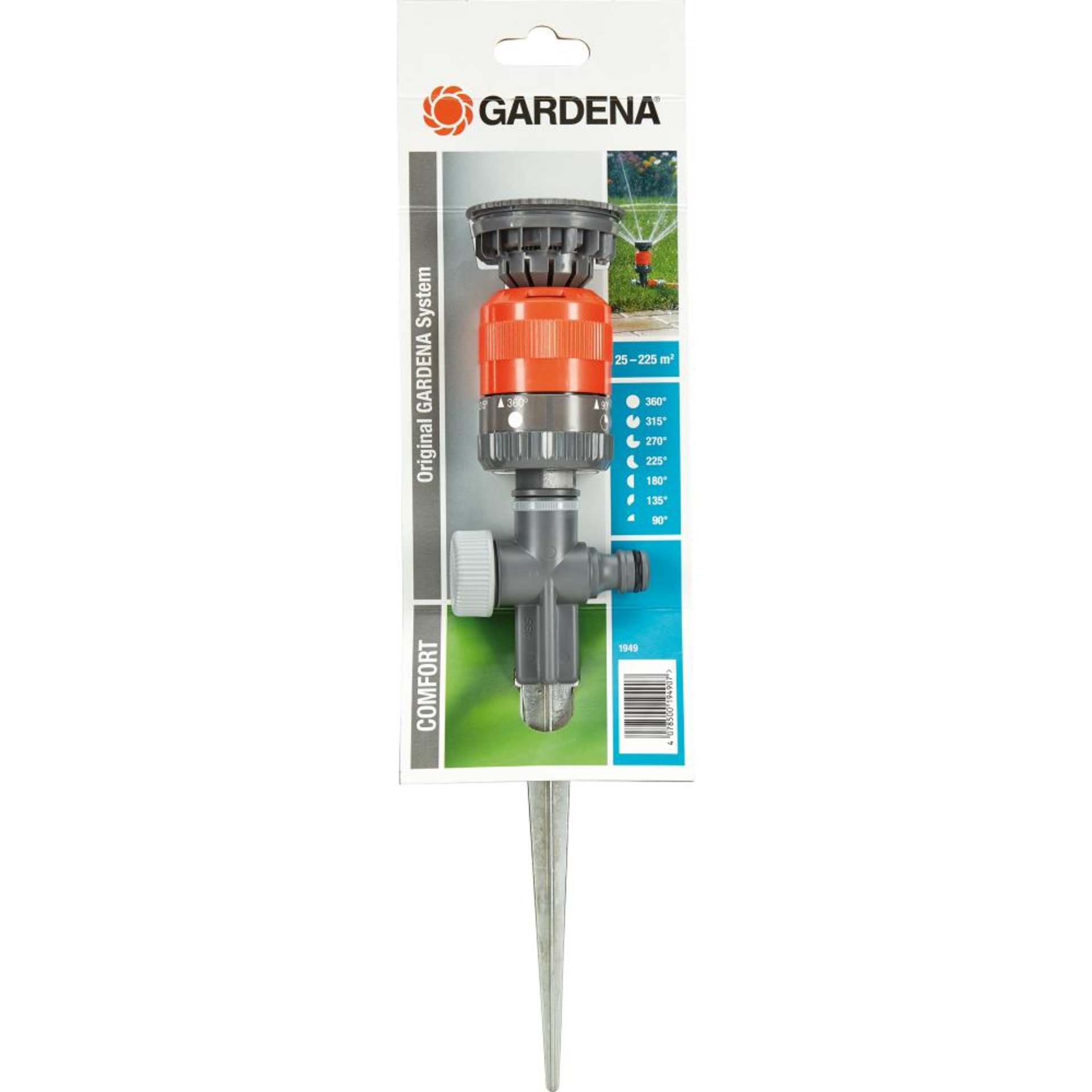 Kreisregner VARIO m. Spike Gardena