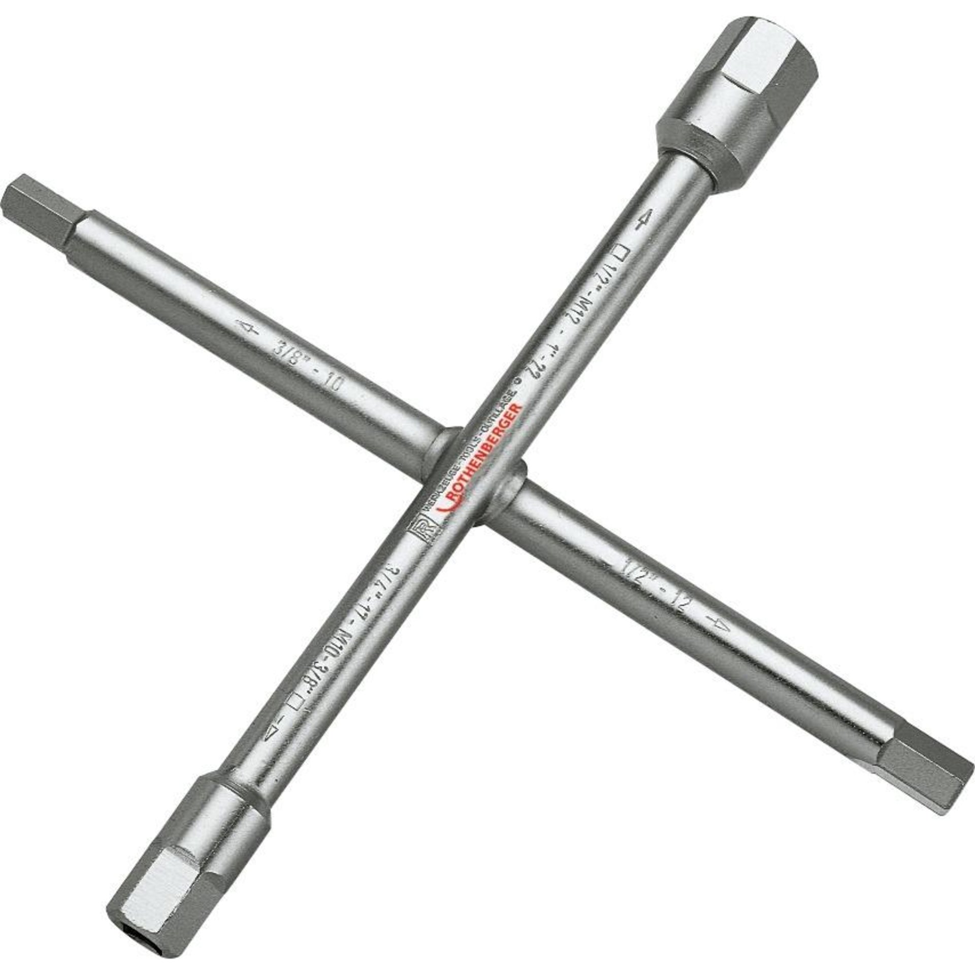 Sanitär-Kreuzschlüssel 220 x 220mm Rothenberger