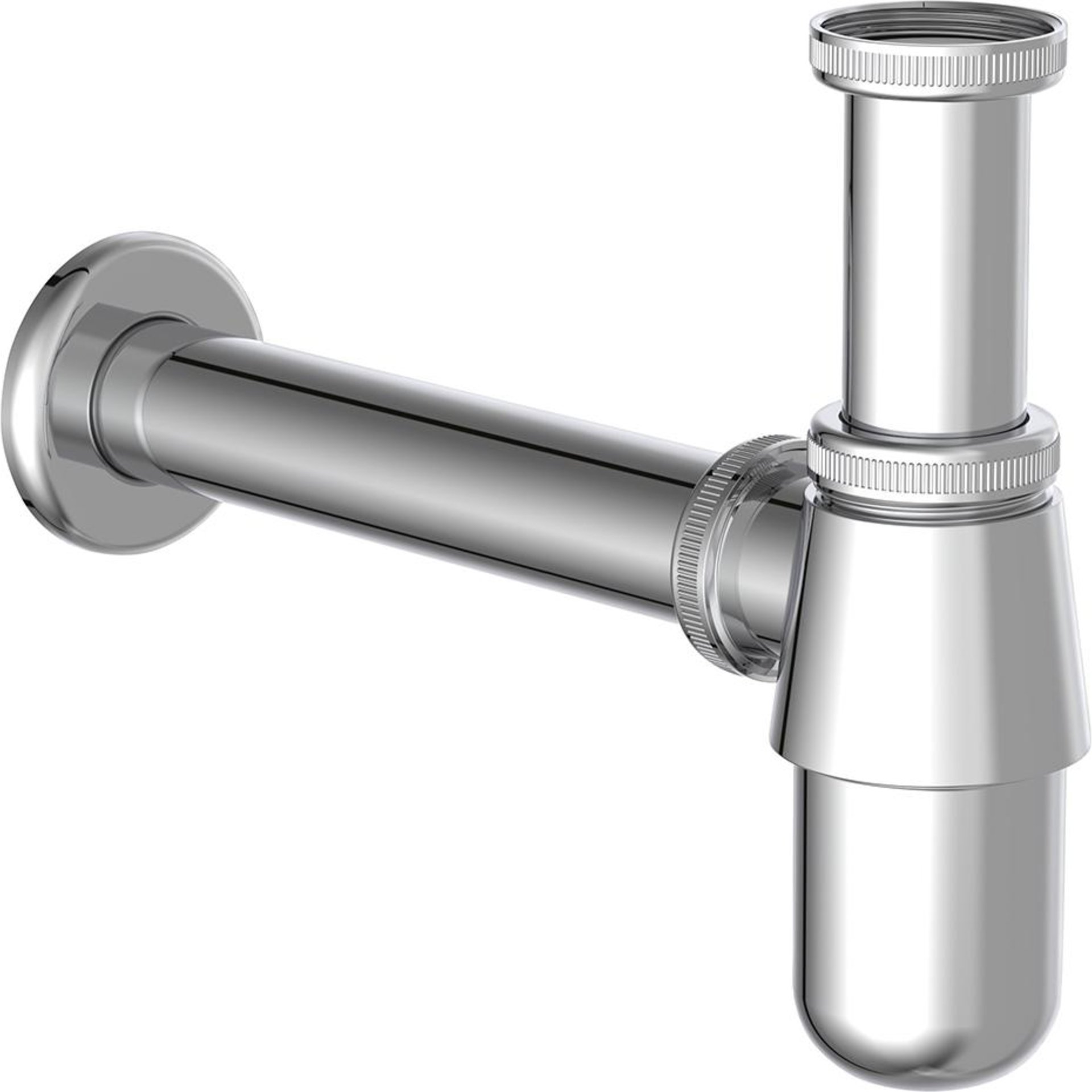 Flaschensiphon, Chrom, 1 1/4" x 32 mm