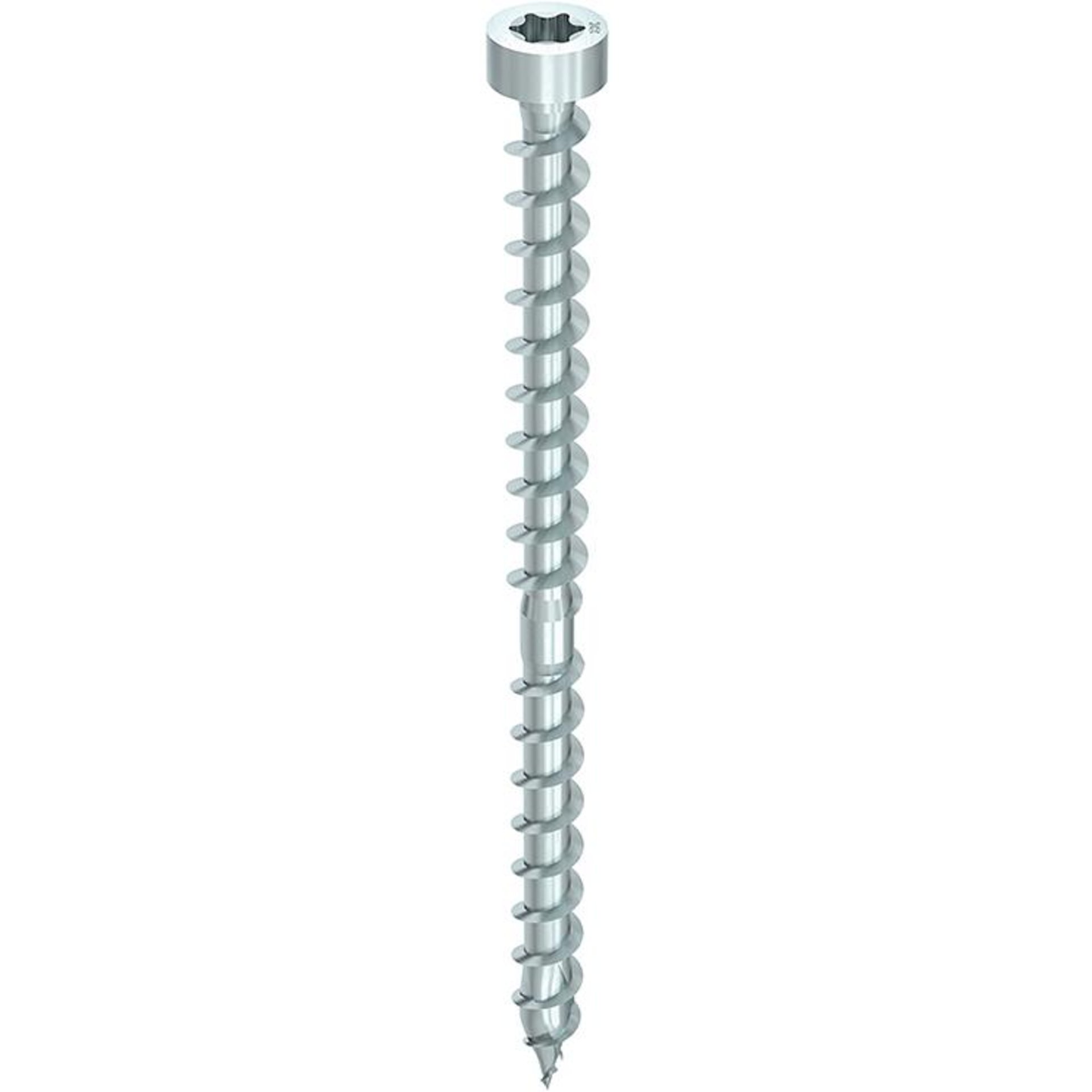 HECO-TOPIX®-plus CombiConnect, Zylinderkopf, TD, UKG, verzinkt blau, A3K