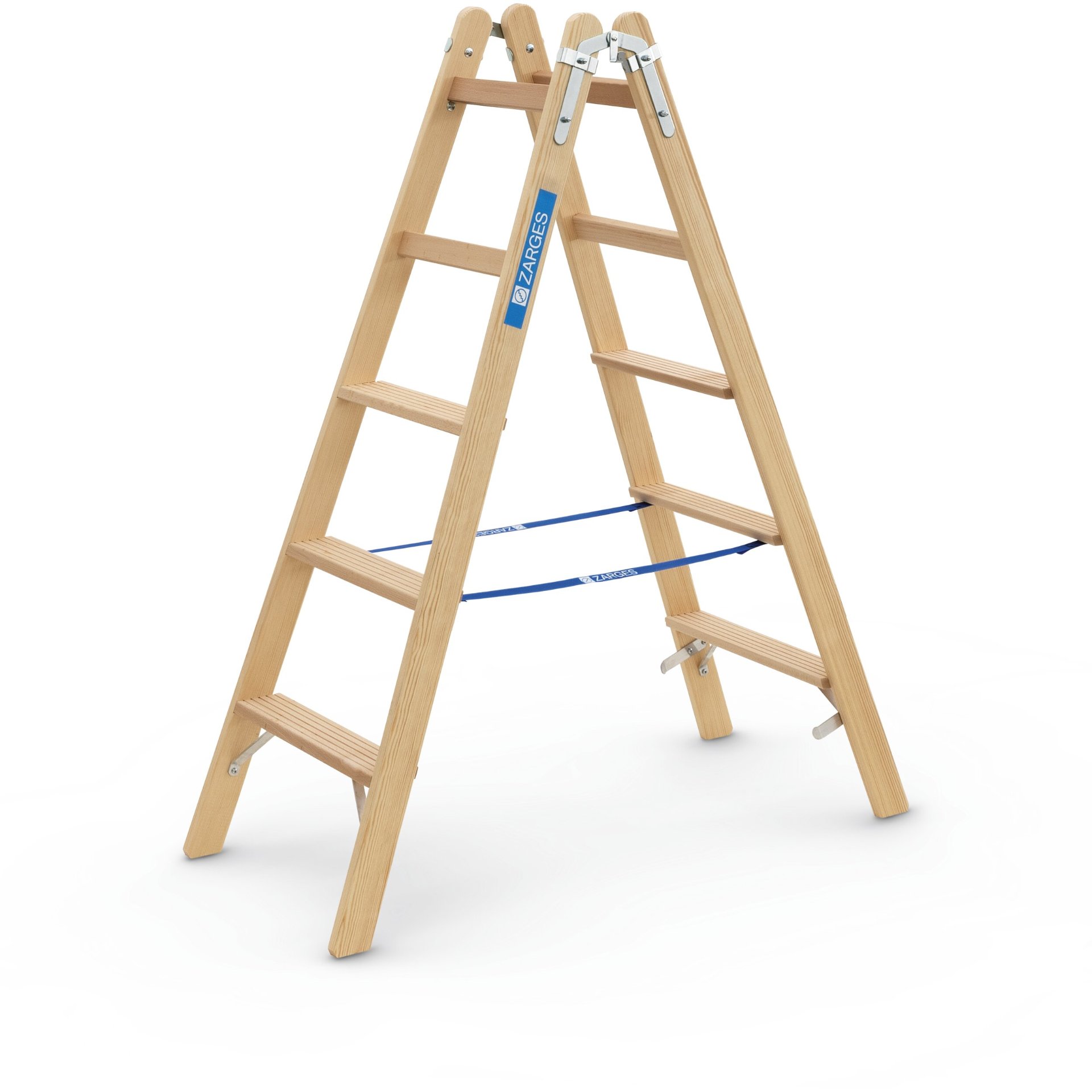 Crestastep B - Holz-Stufenleiter 2 x 5 Stufen