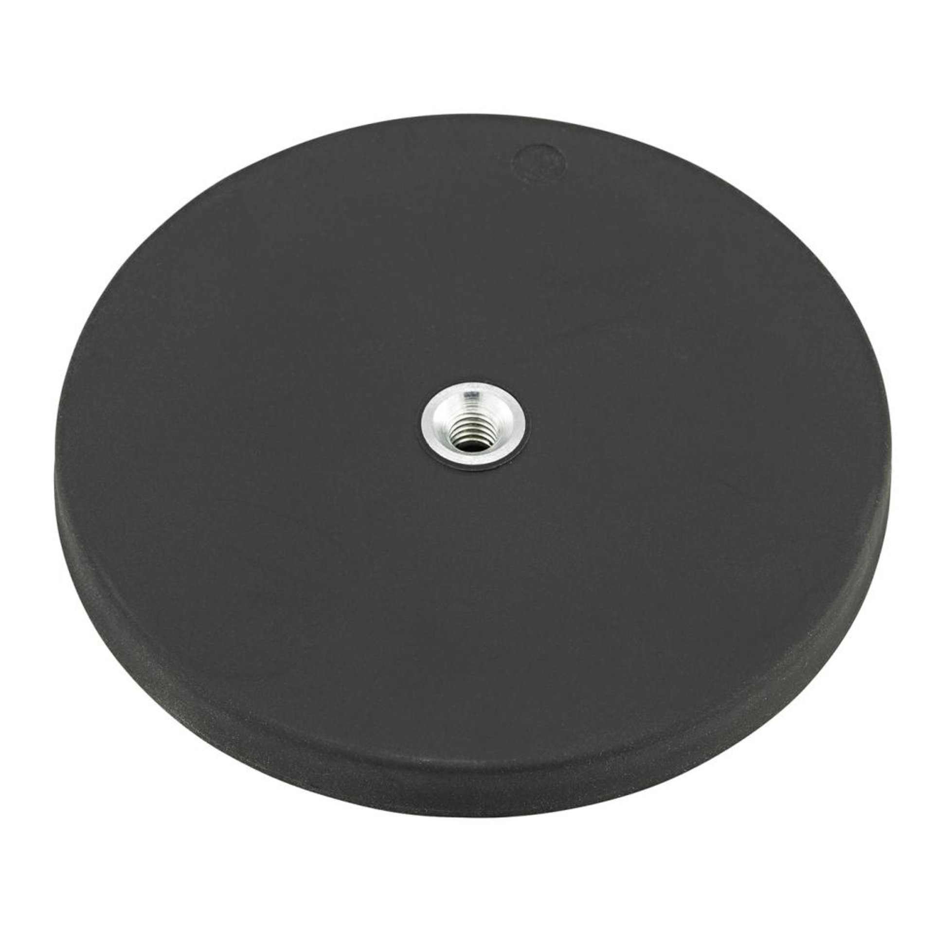 Flachgr.Magnet Gummi 22mm m.Stift M4 Beloh