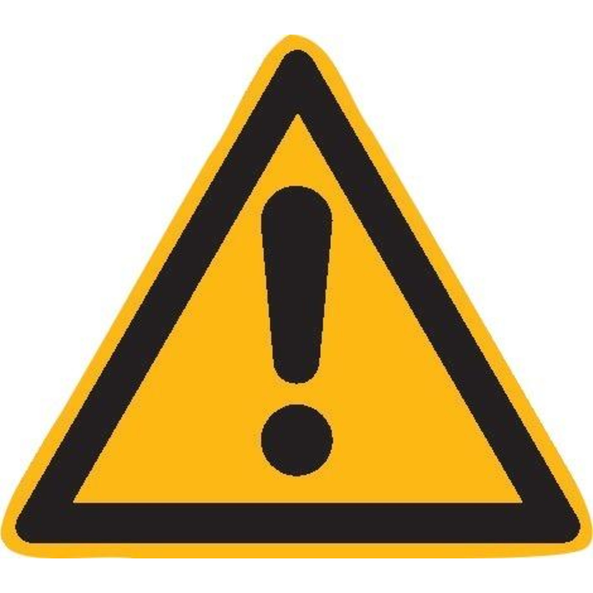 Warnschild, Allgemeines Warnzeichen