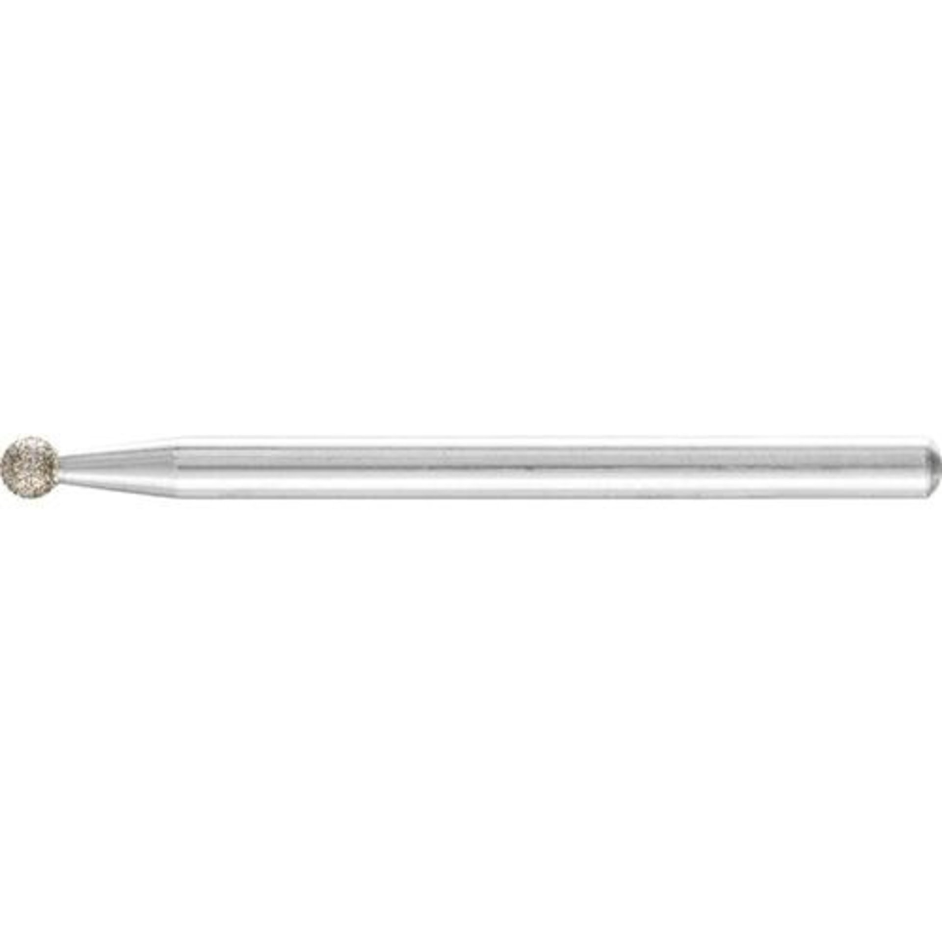 Schleifstift Diamant D126Kugelform 3x3mm Pferd