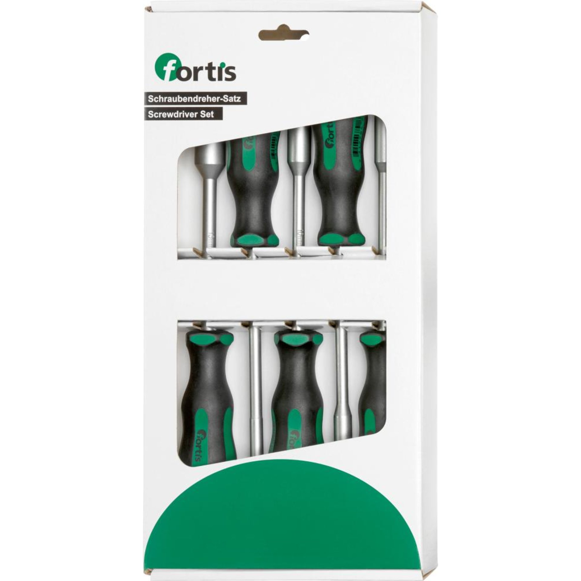 Steckschlüssel- Schraubendreher-Satz 5-teilig 5-13mm FORTIS