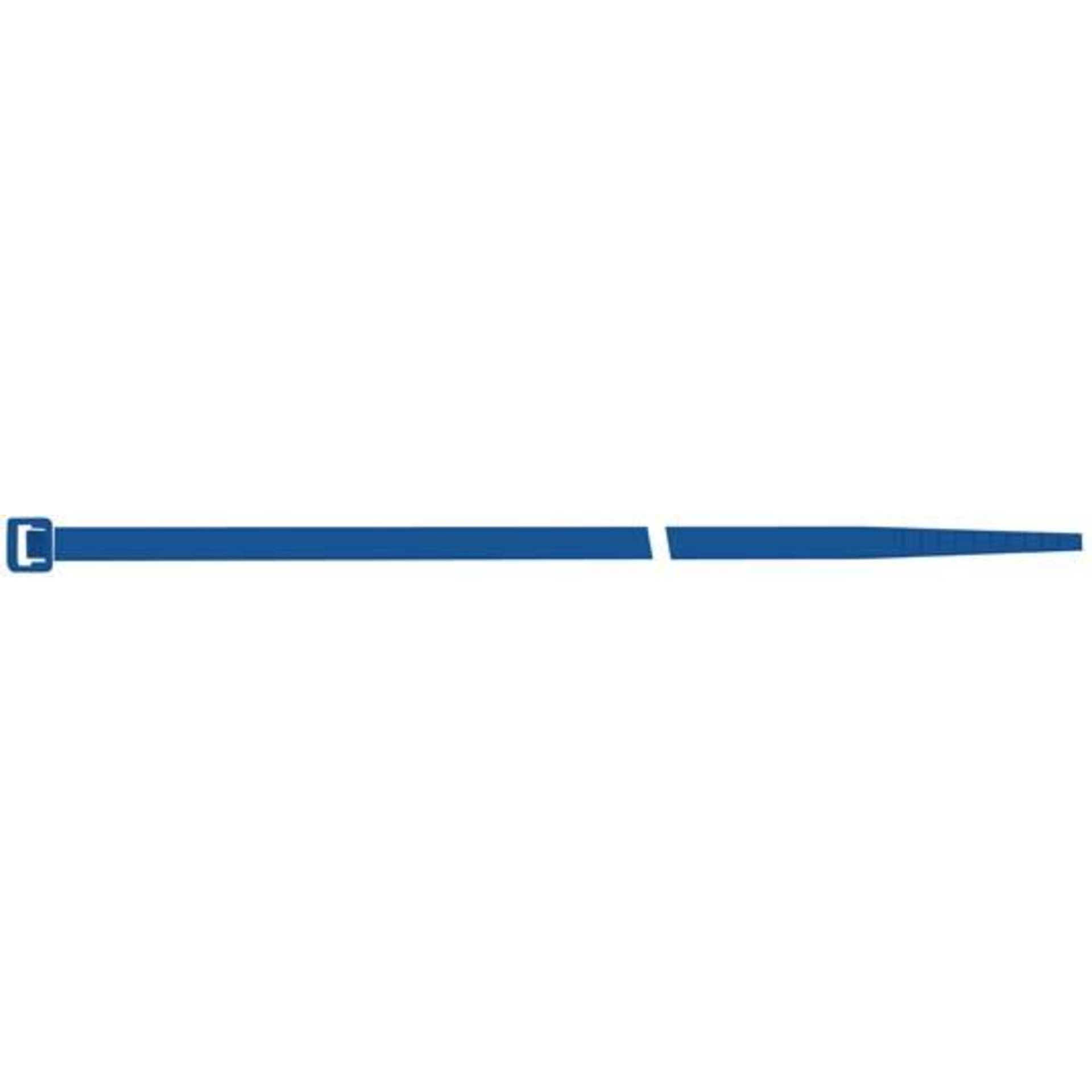 Kabelbinder Nylon blau 100x2,5mm a100Stück SapiSelco