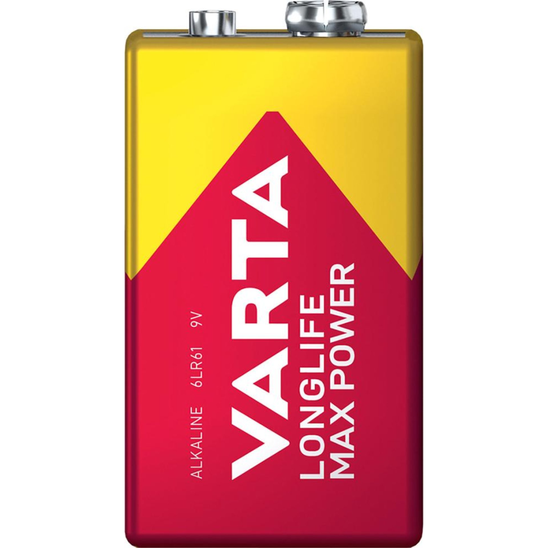 Batterie MAX TECH 9V-Block Blister a 1 Stück VARTA