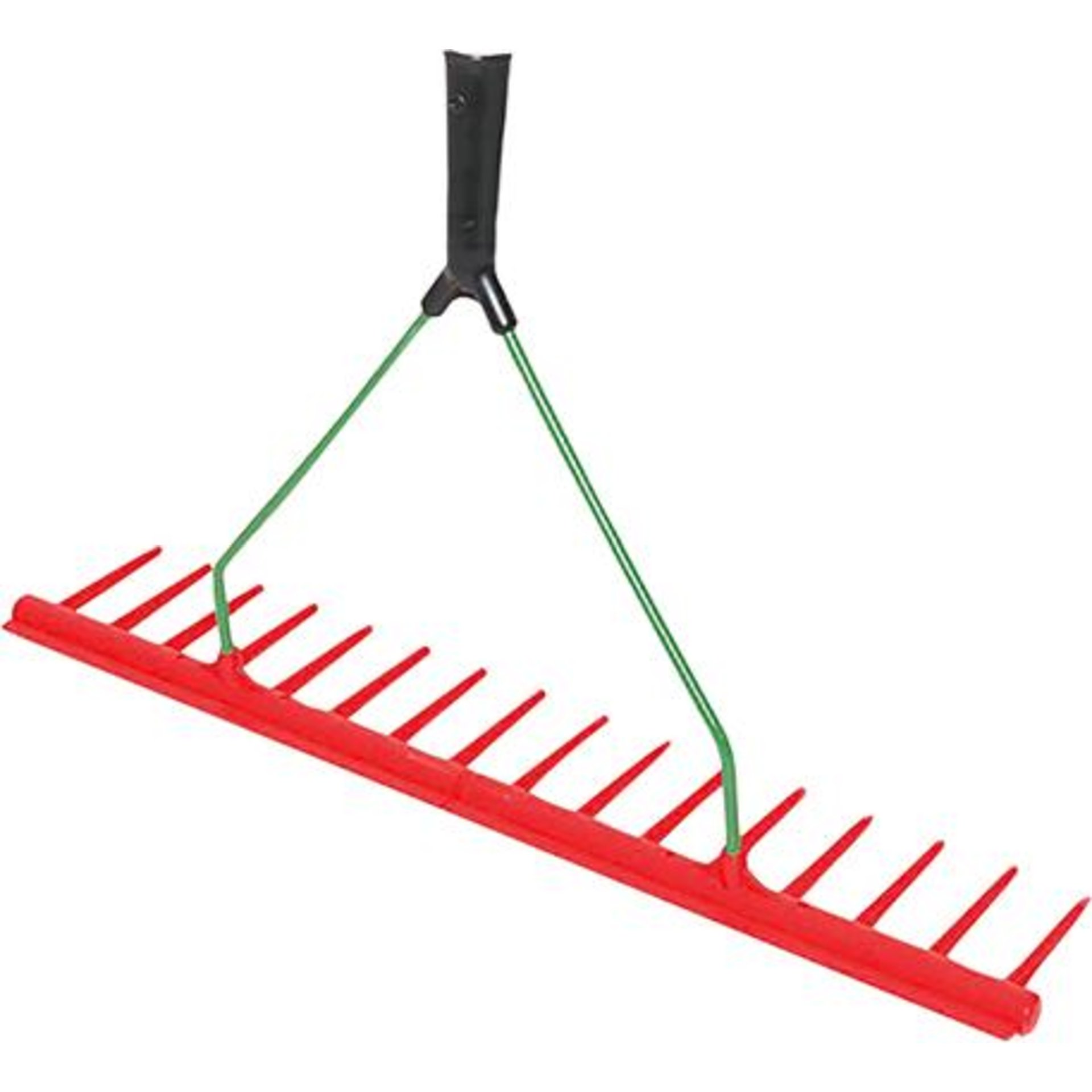 Kunststoffrechen 16ZinkenArbeitsbreite 640 mm