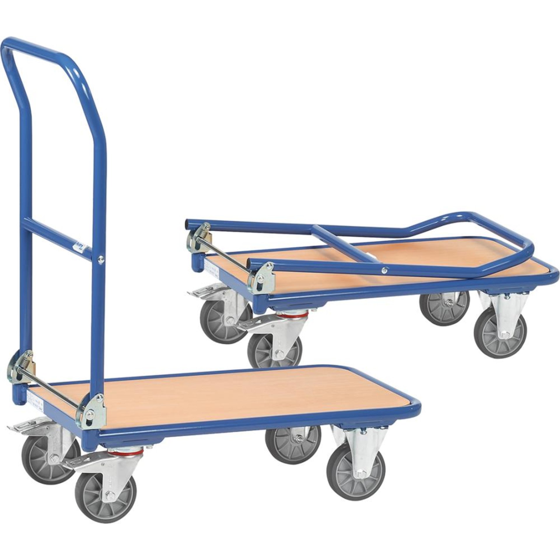 Stahlrohrwagen, mit 1 Klappbügel