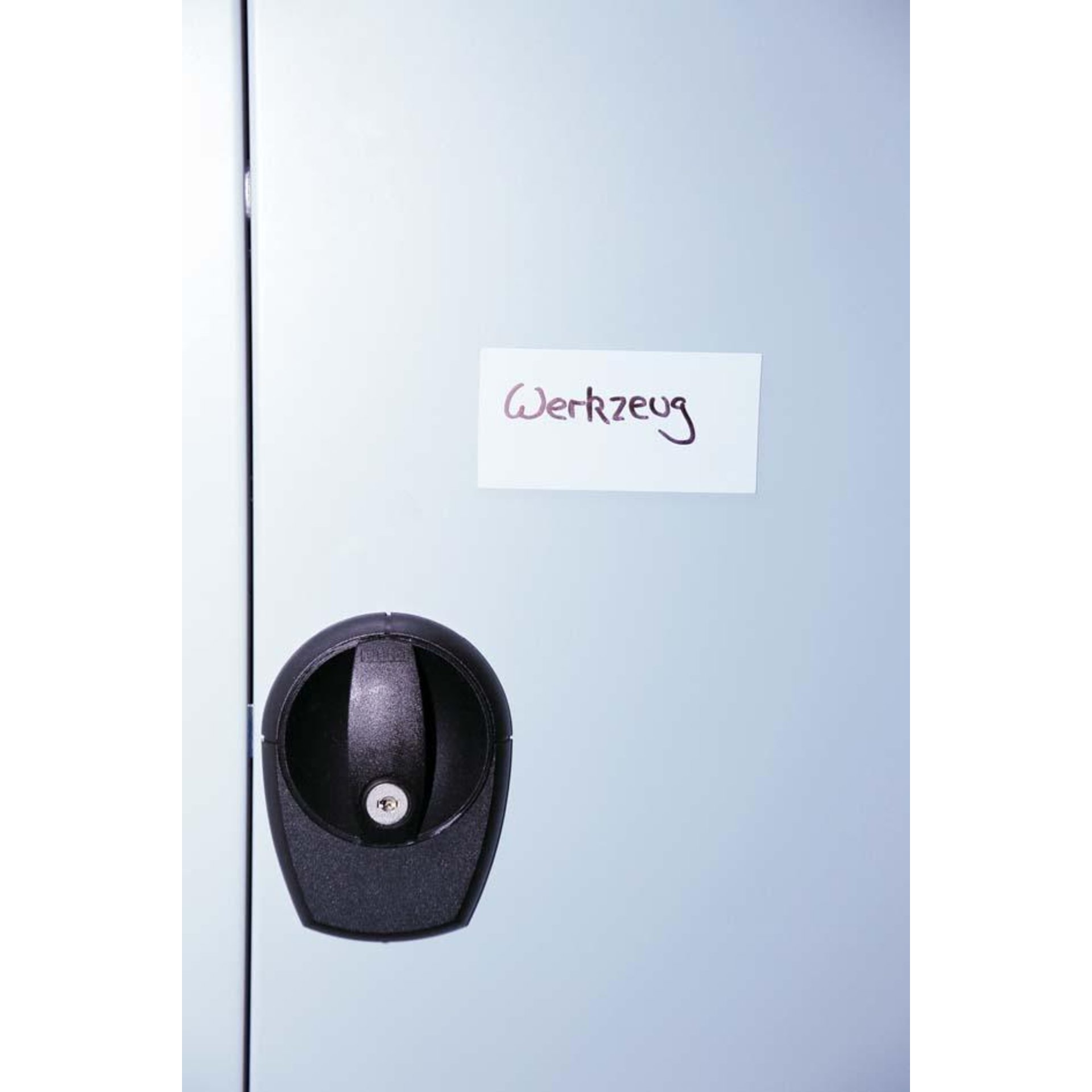 Magnetetikett, weiß beschichtet