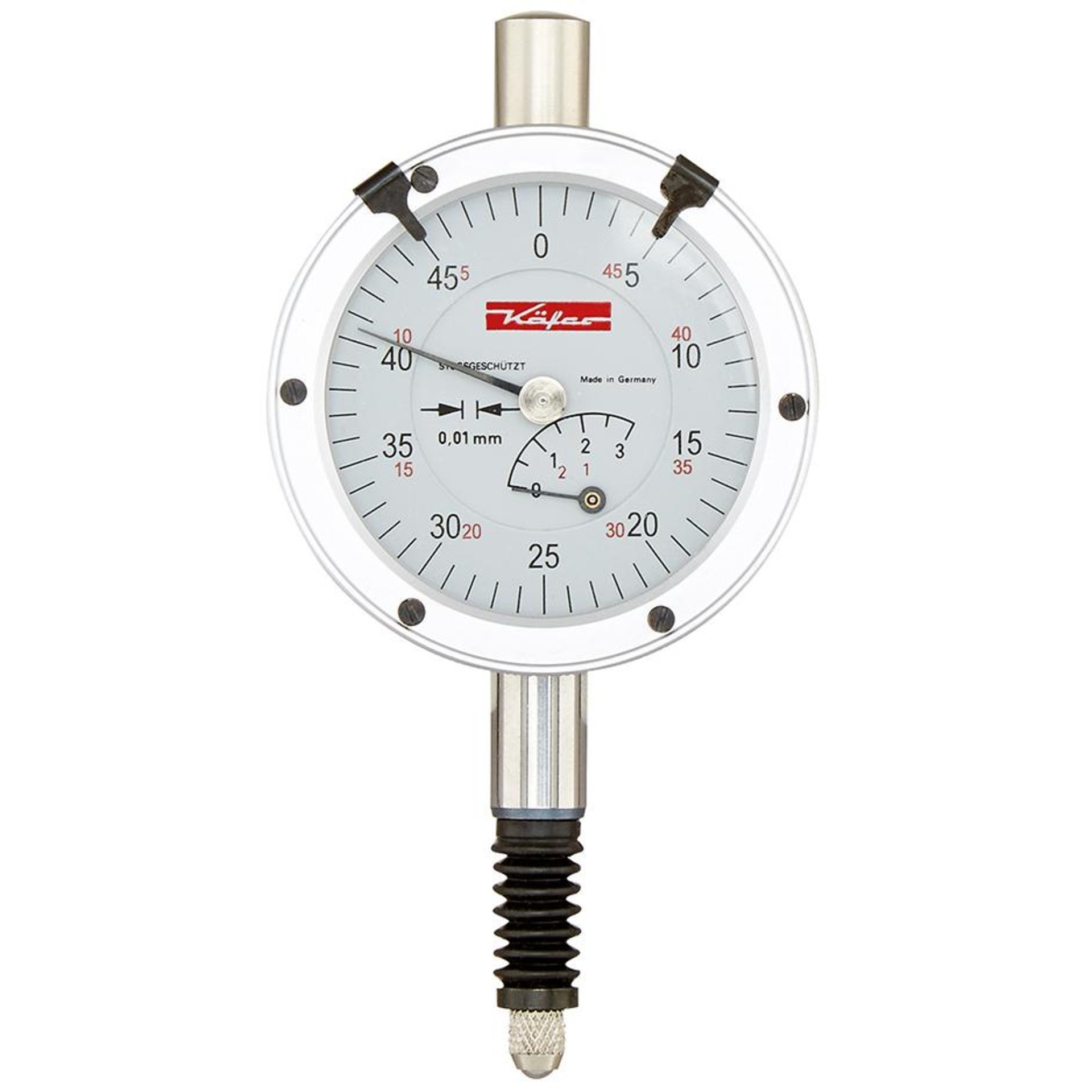 Messuhr M 2 SW D61,5mm öl/wasserdicht KÄFER