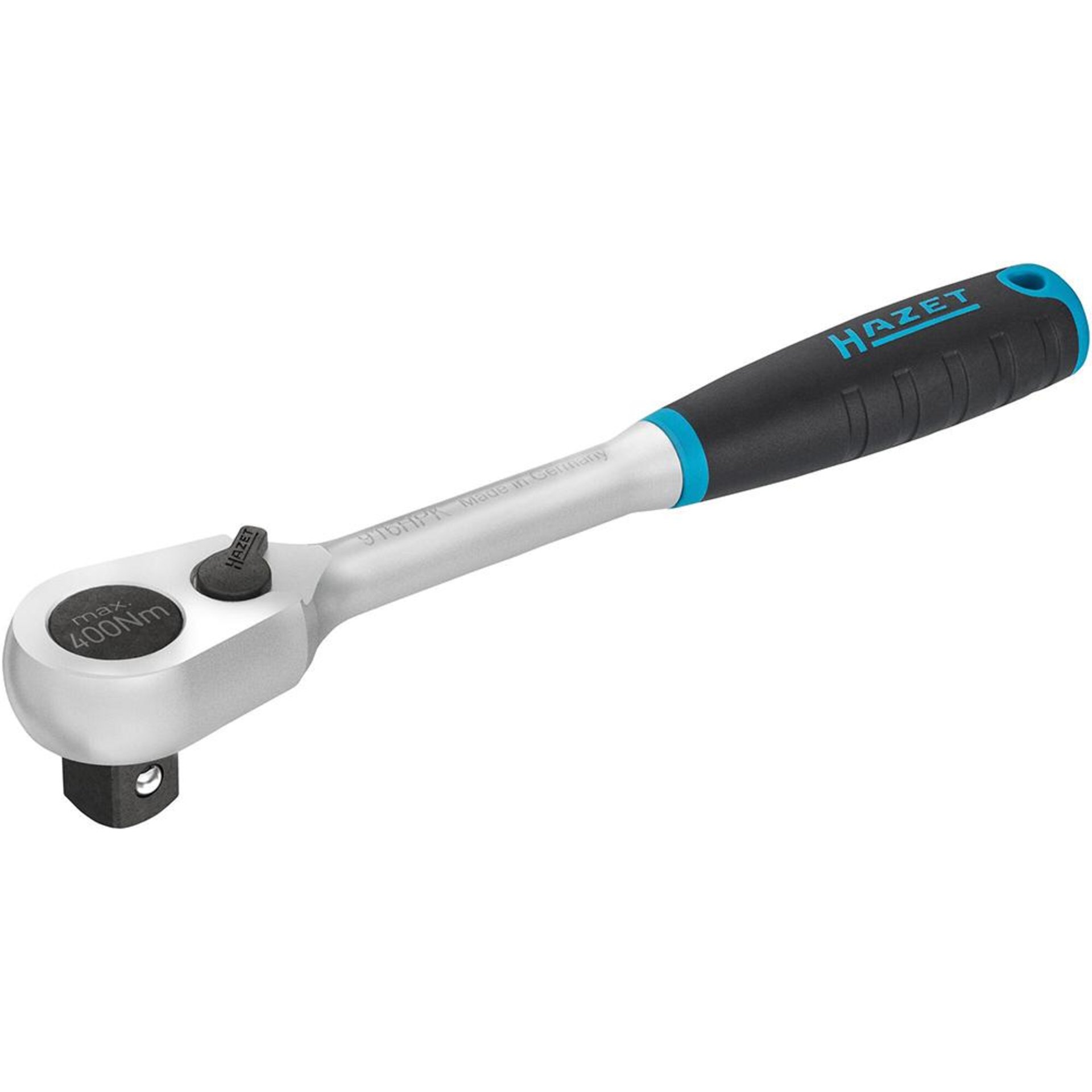Hebel-Umschaltknarre 1/2"90Zähne 200mm 916HPK Hazet