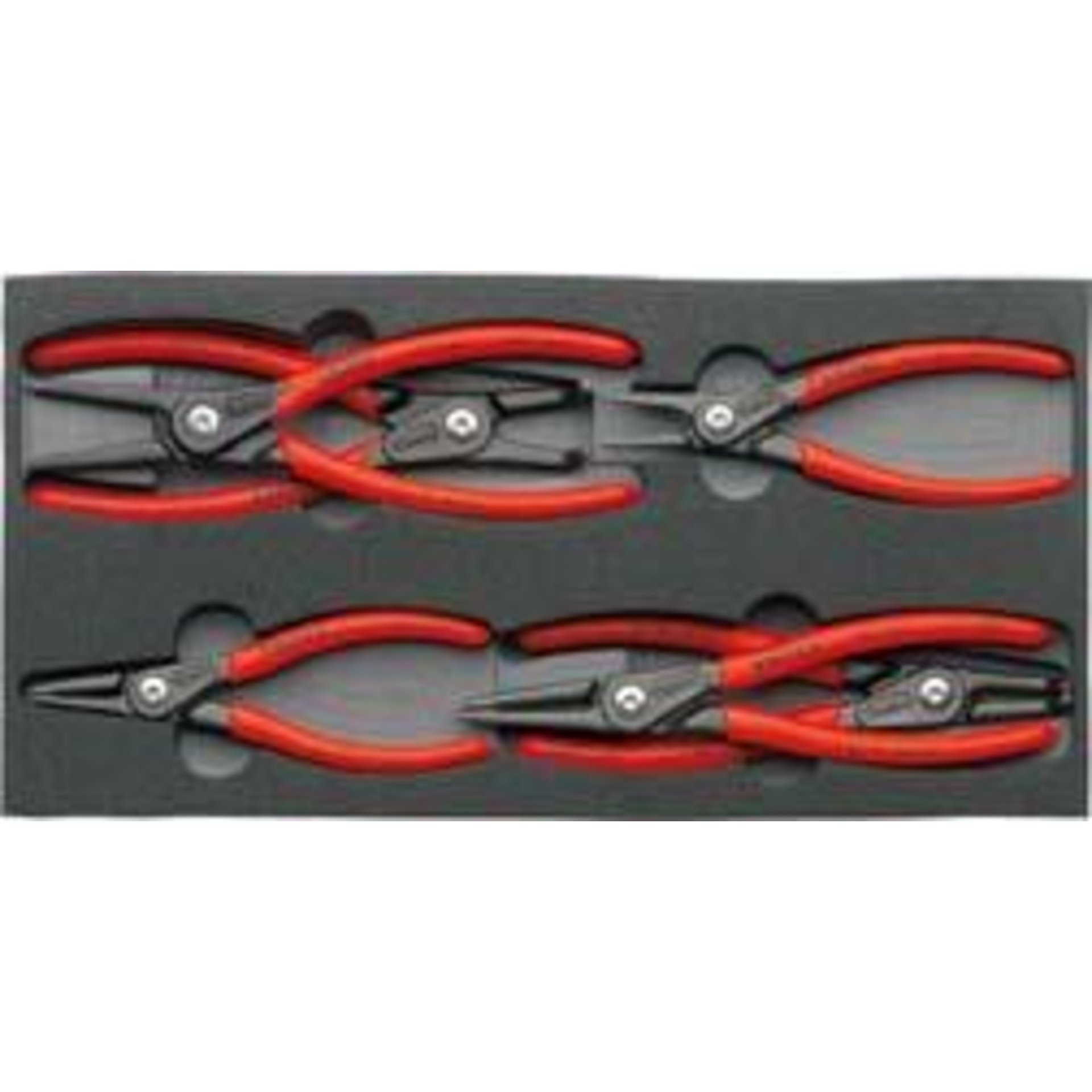 Sicherungsringzangen-SatzPräzision 6-teilig KNIPEX