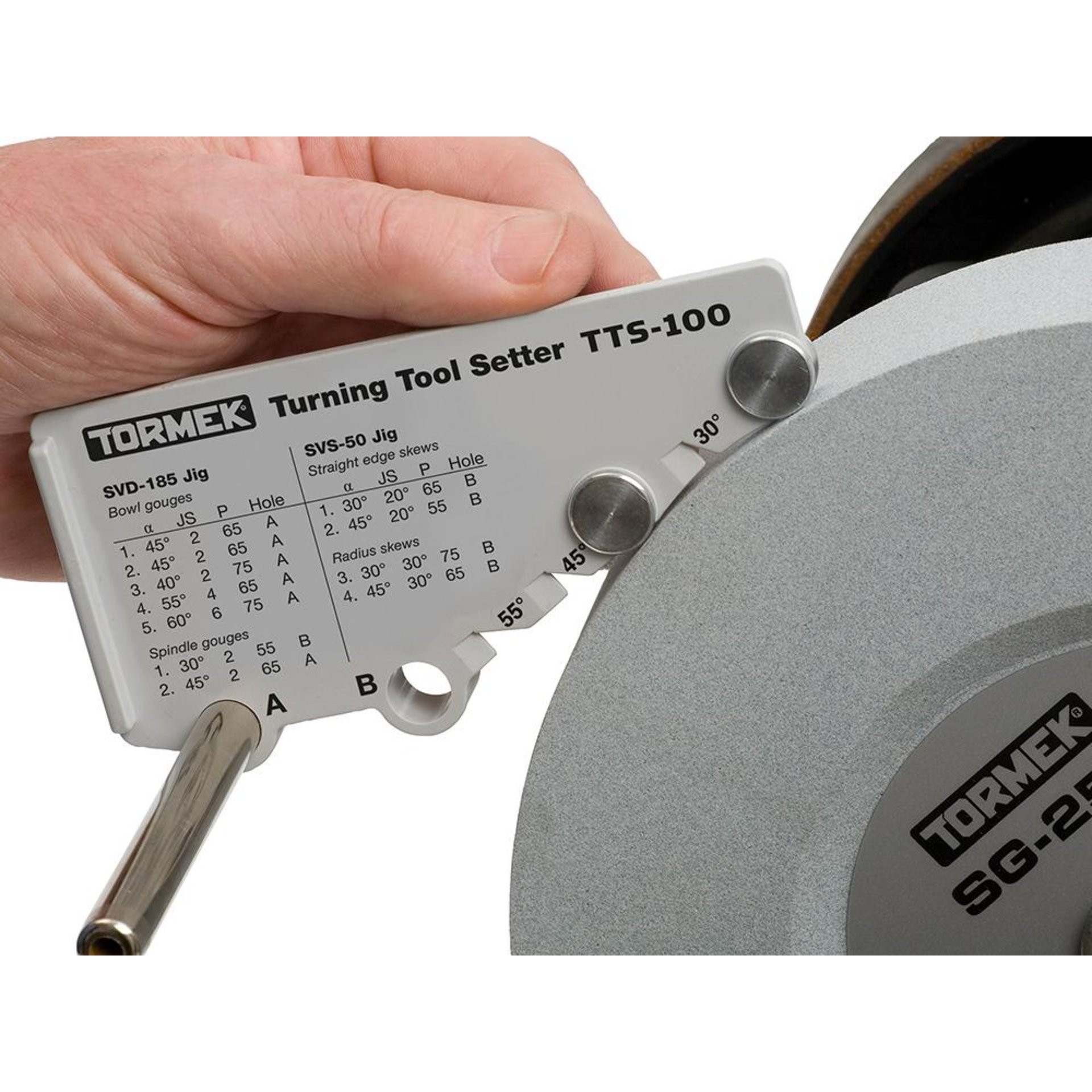 Einstellehre f. Drechsel-werkzeuge TTS-100 Tormek