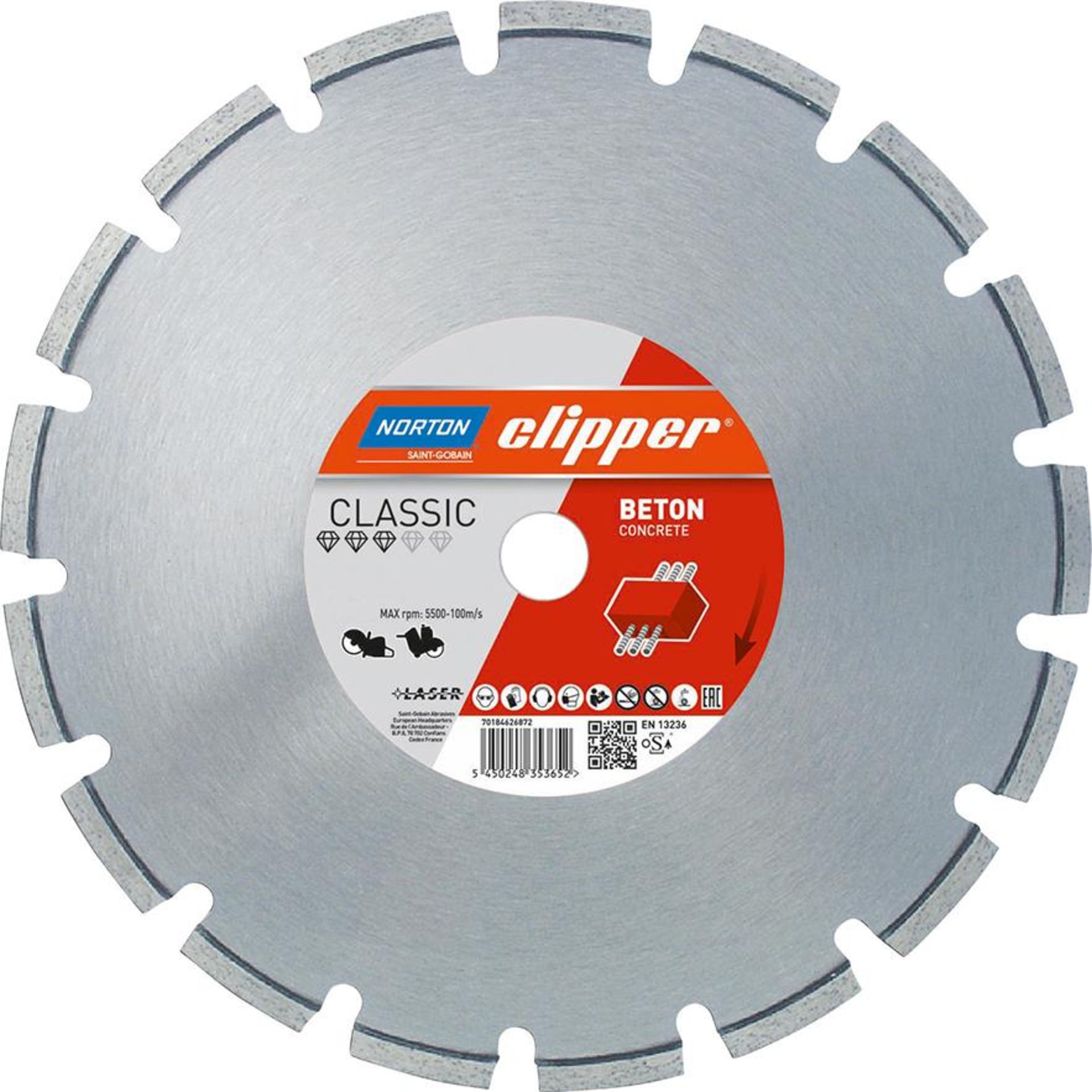 Diamant-Trennscheibe Classic Beton
