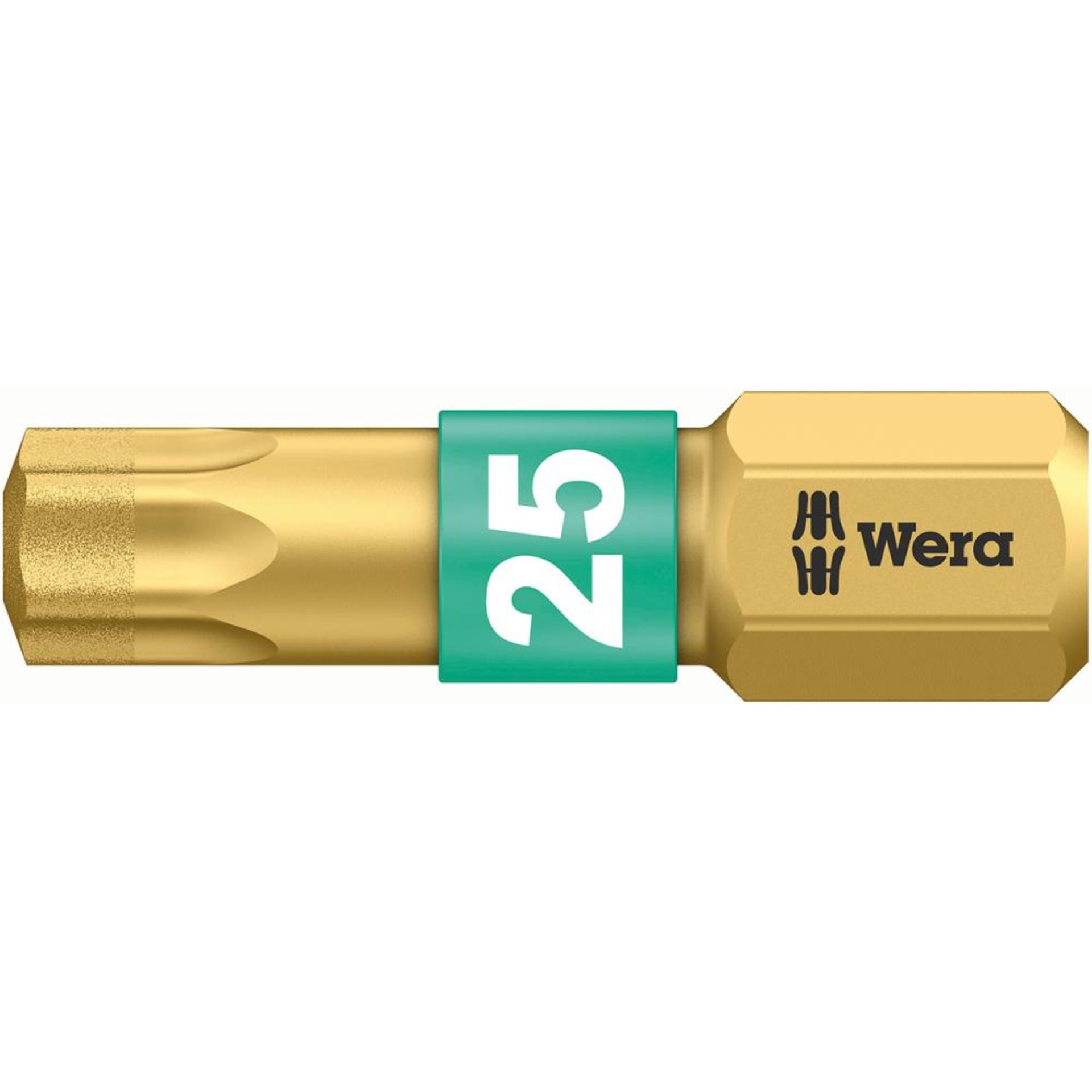 Bit Diamant 1/4" DIN 3126 C6,3 T25x25mm Wera