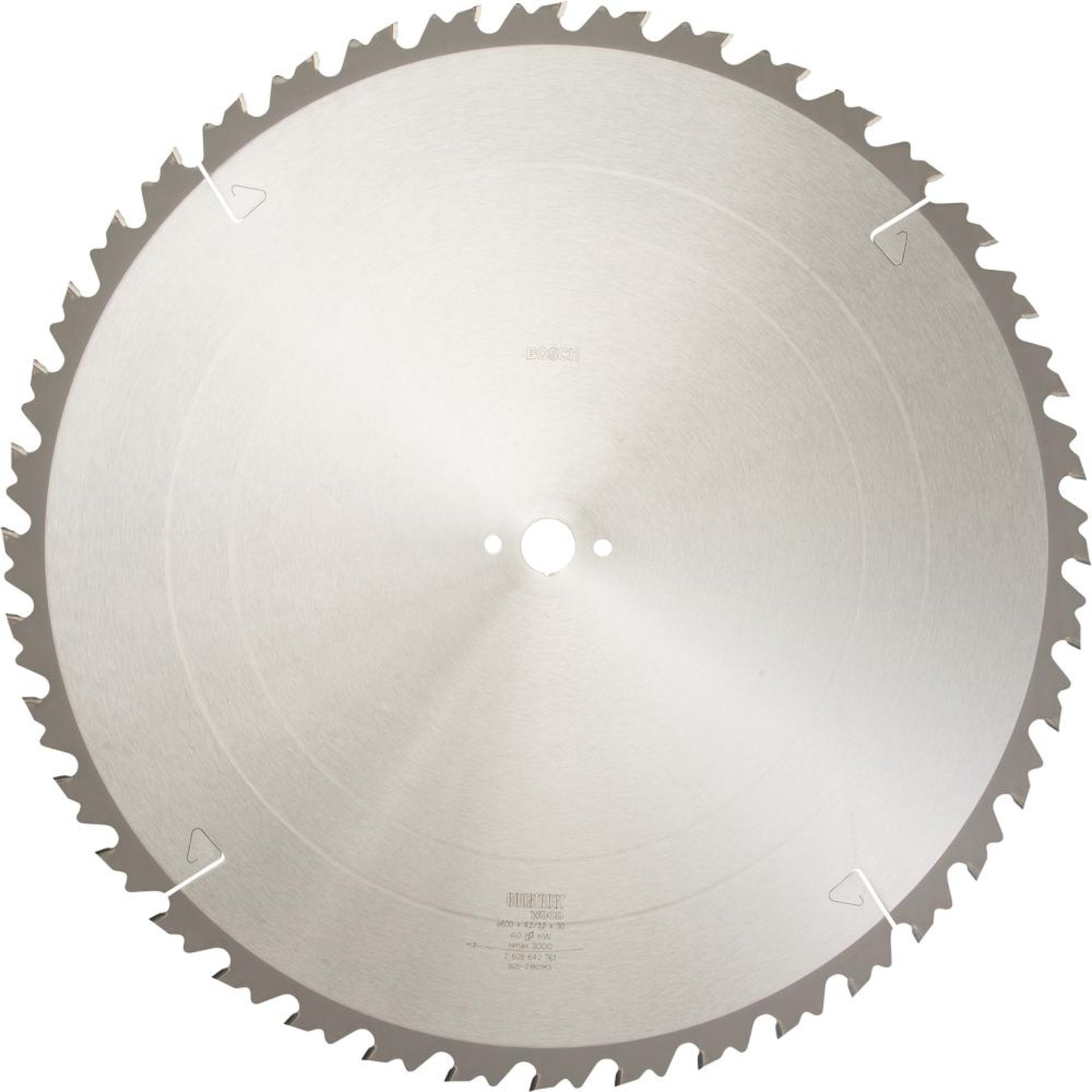 HM-Kreissägeblatt 600x4/3x30 40Z WZ Bosch VE à 1 Stück Construct Wood