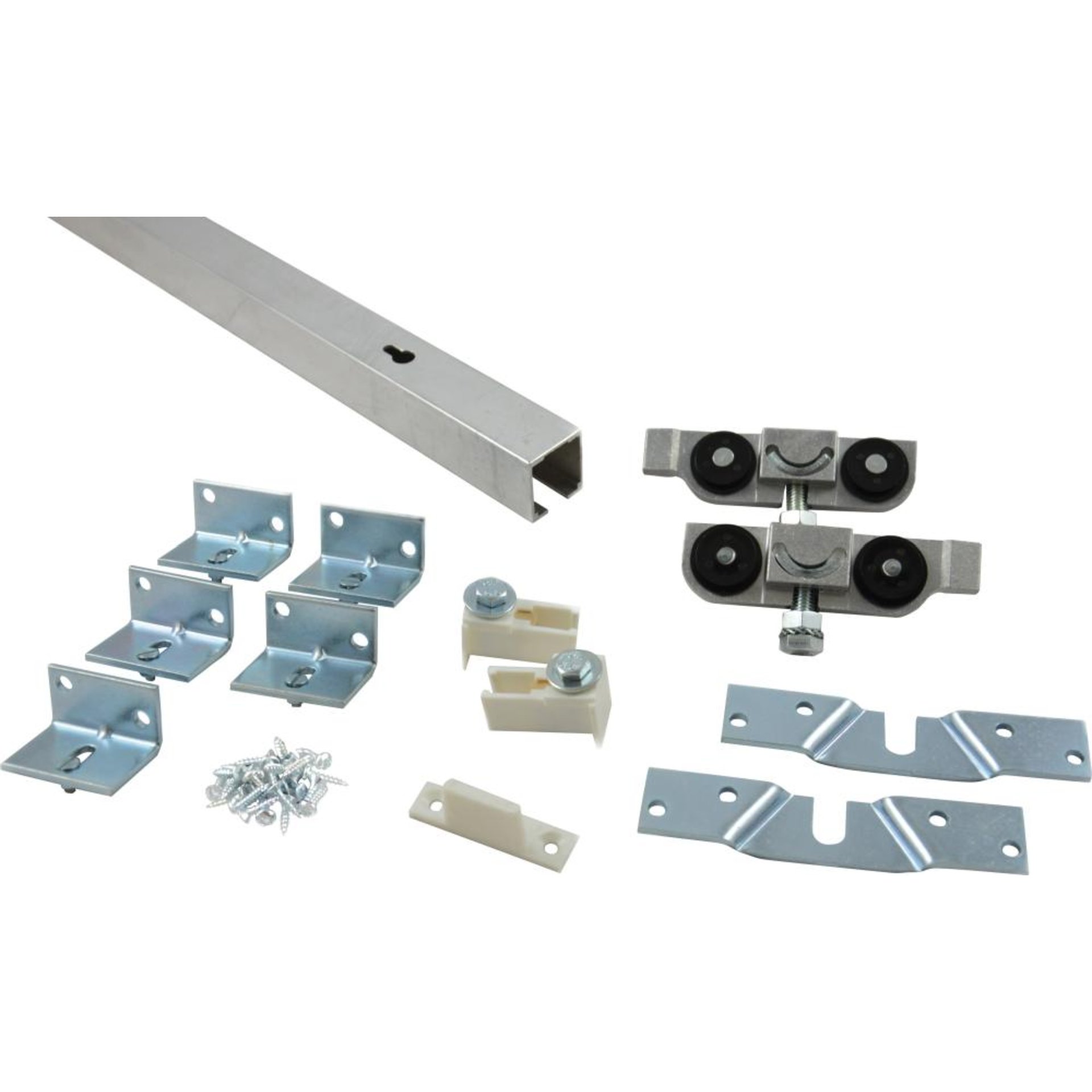 Zimmerschiebetürbeschlag Set 80kg 190cm