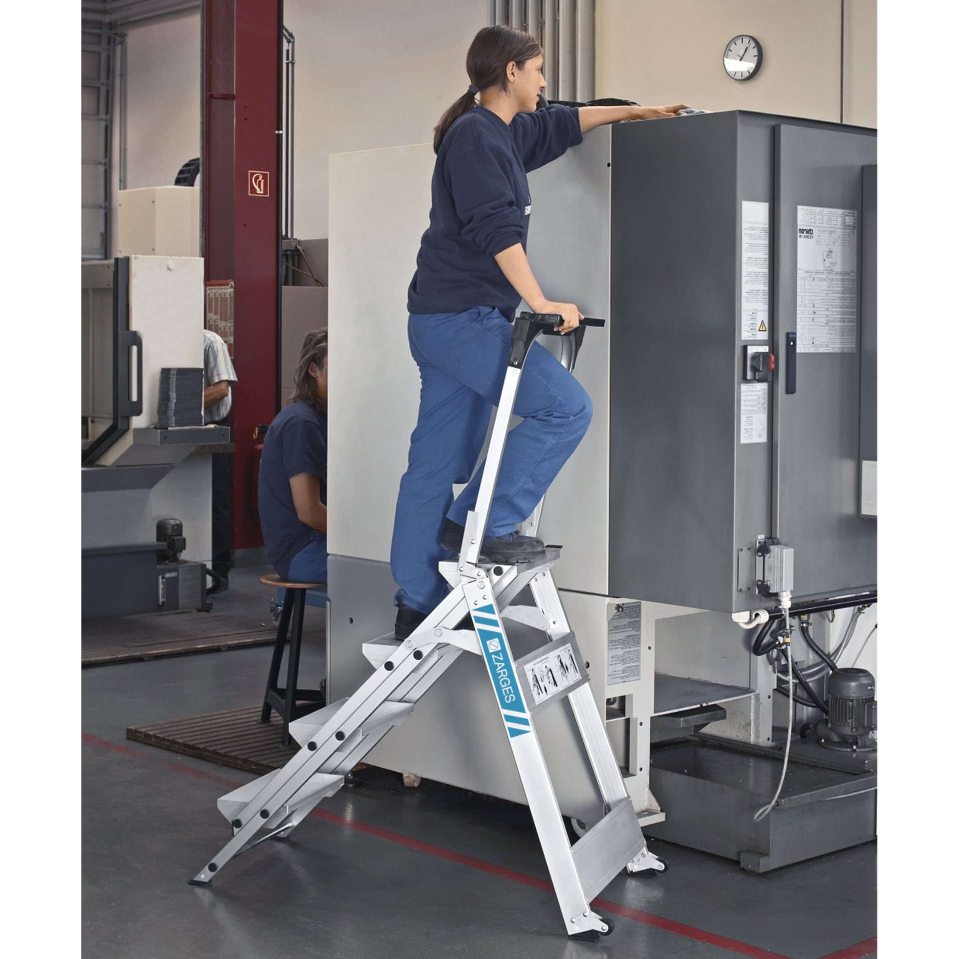 Plazastep P - LM-Sicherheitstreppe 3 Stufen 41493