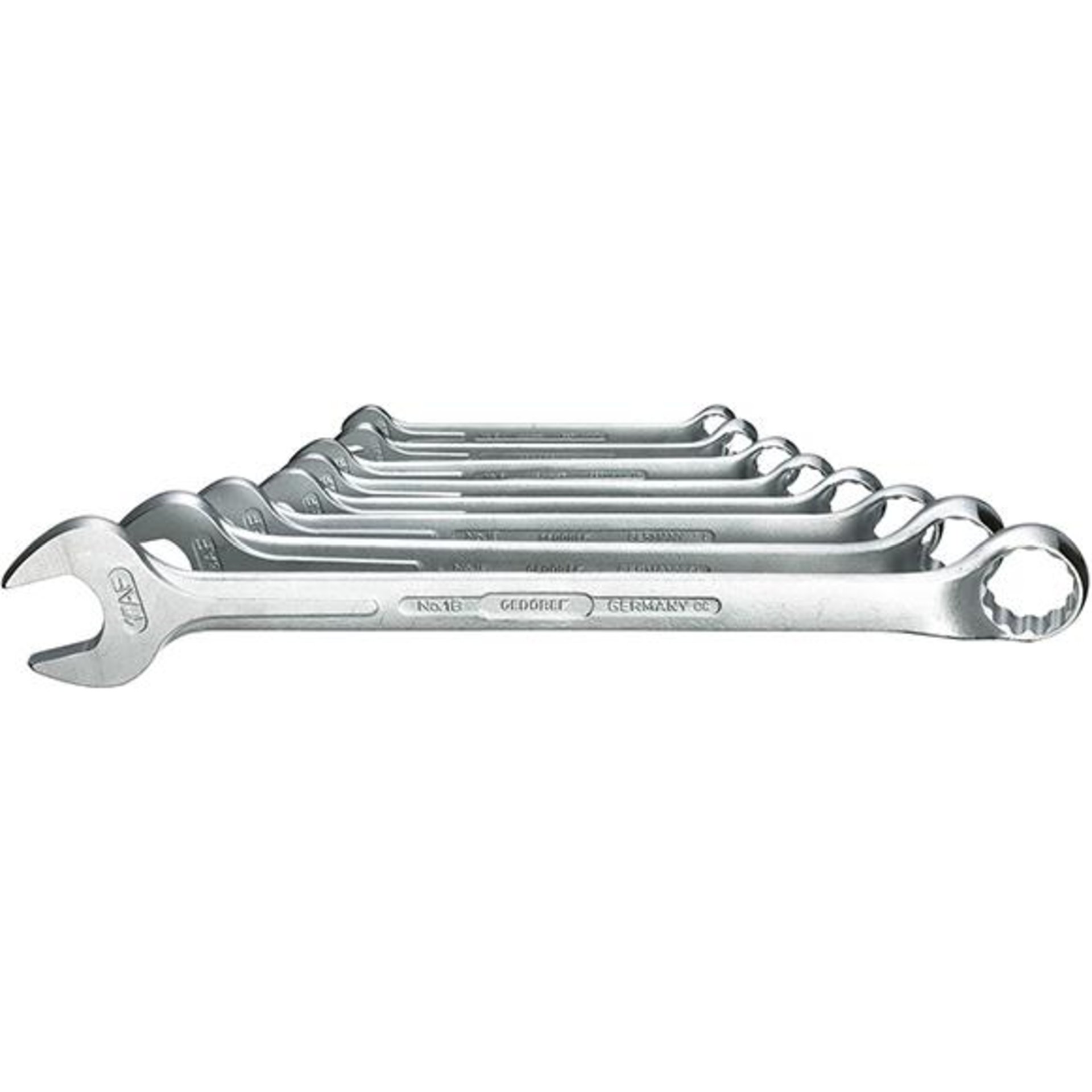 Ringmaulschlüssel-Satz 3/8-1." 8-teilig in Karton Gedore
