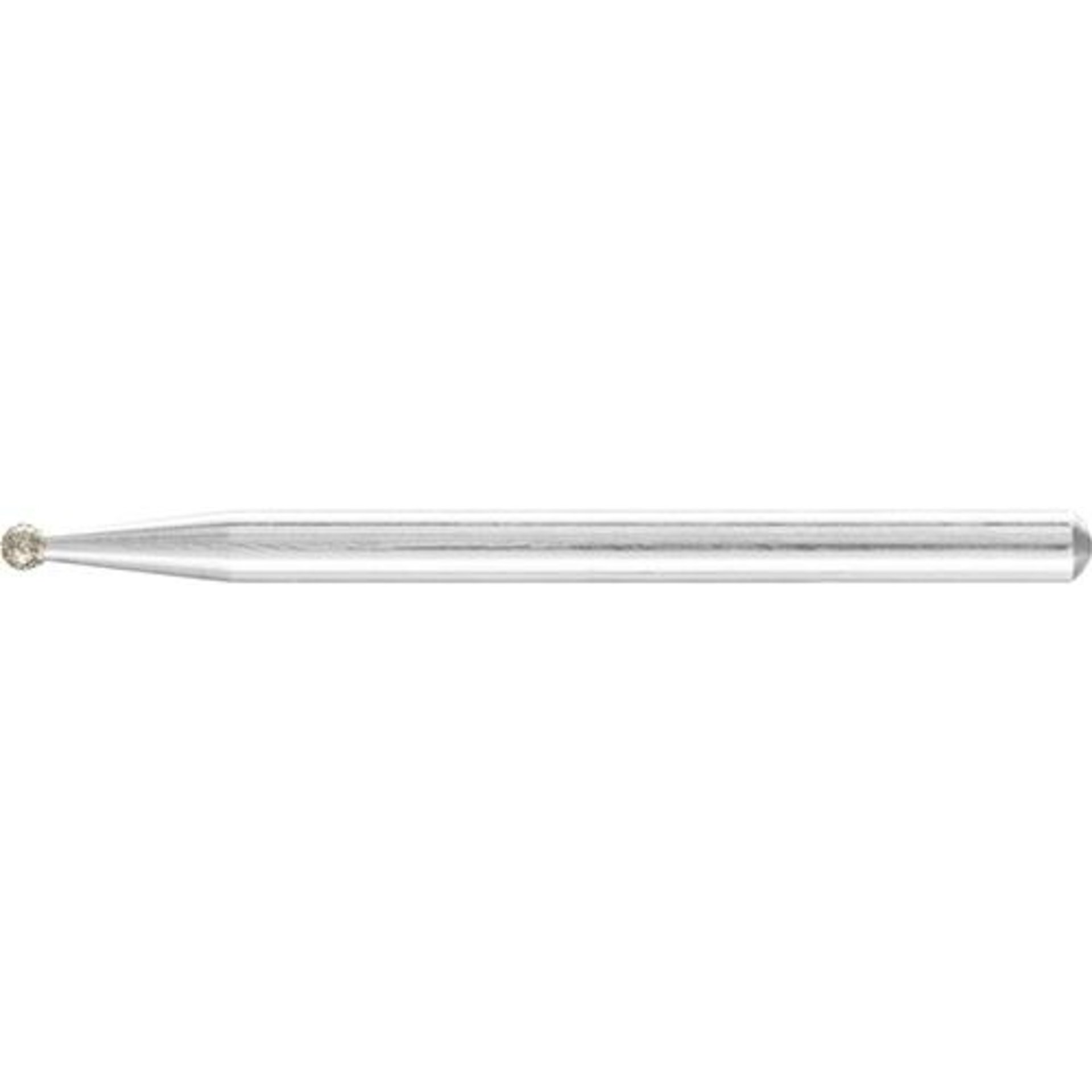 Schleifstift Diamant D126Kugelform 2x3mm Pferd