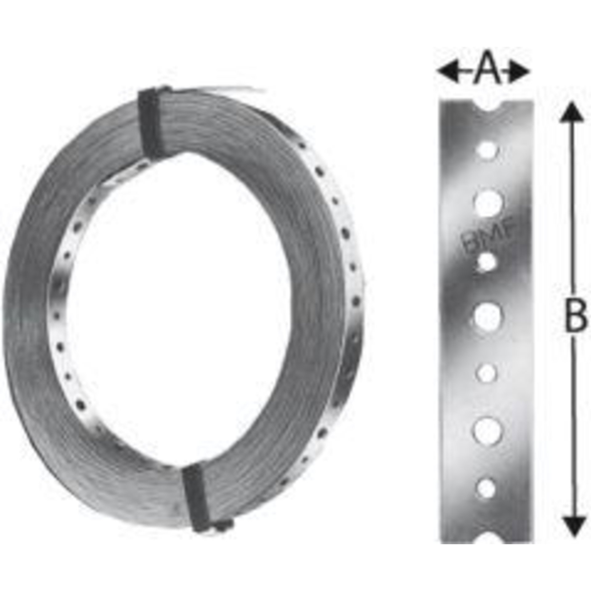 SST Lochband Rostfrei A2 FPIX20/0.8/10