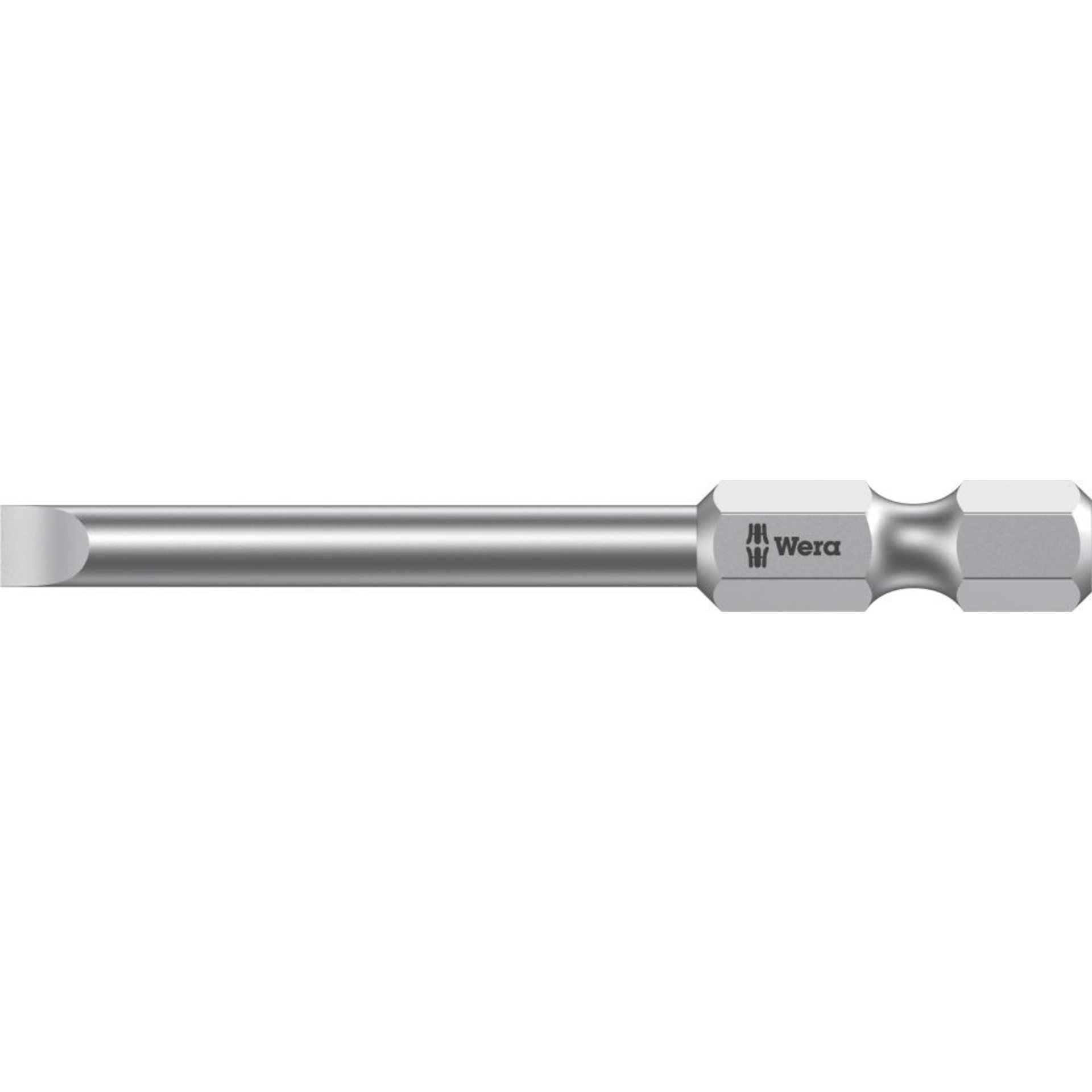 Bit zähhart 1/4" DIN 3126 E6,3 Schlitz 5,5x1x89mm Wera