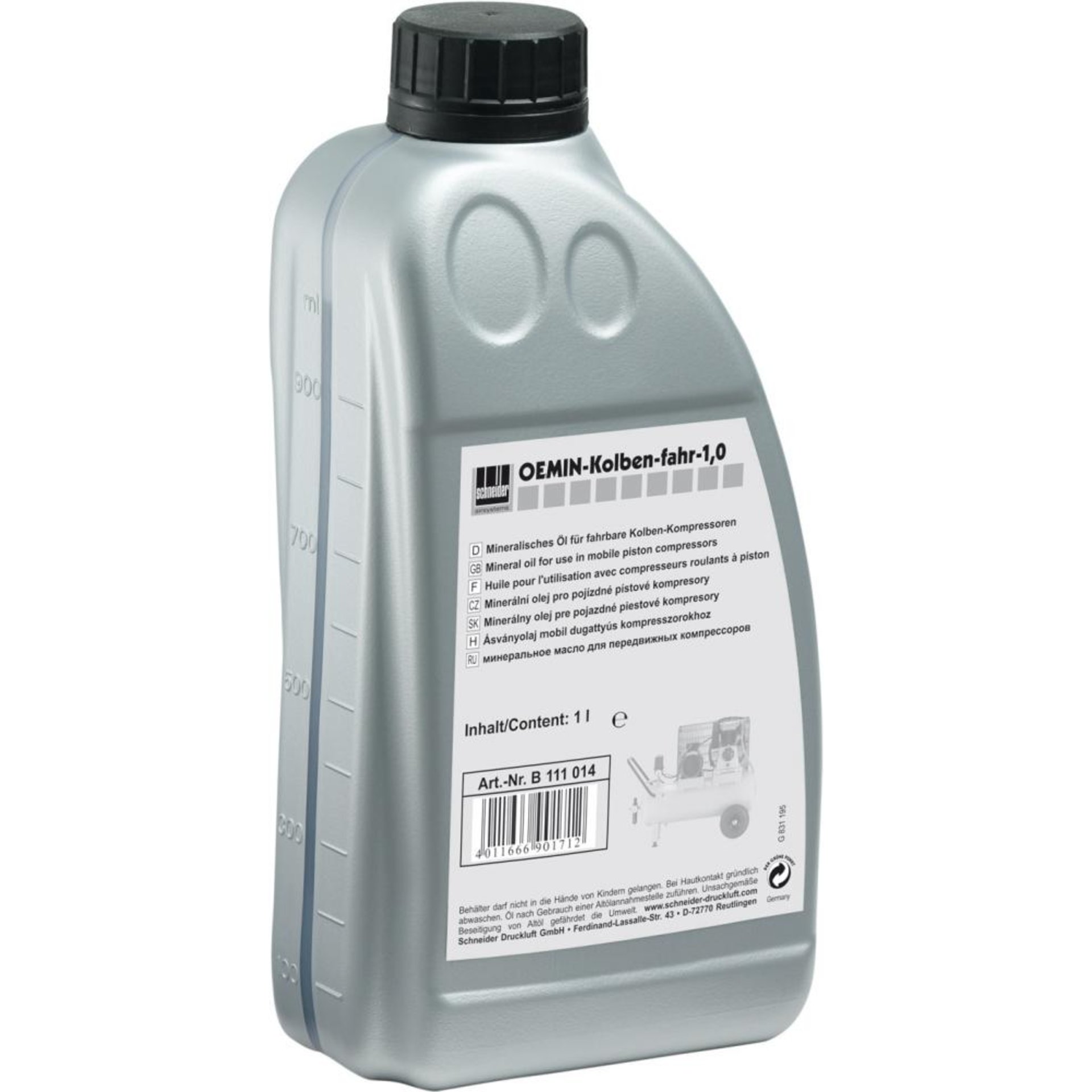 Kompressorenöl 1,0 L Schneider