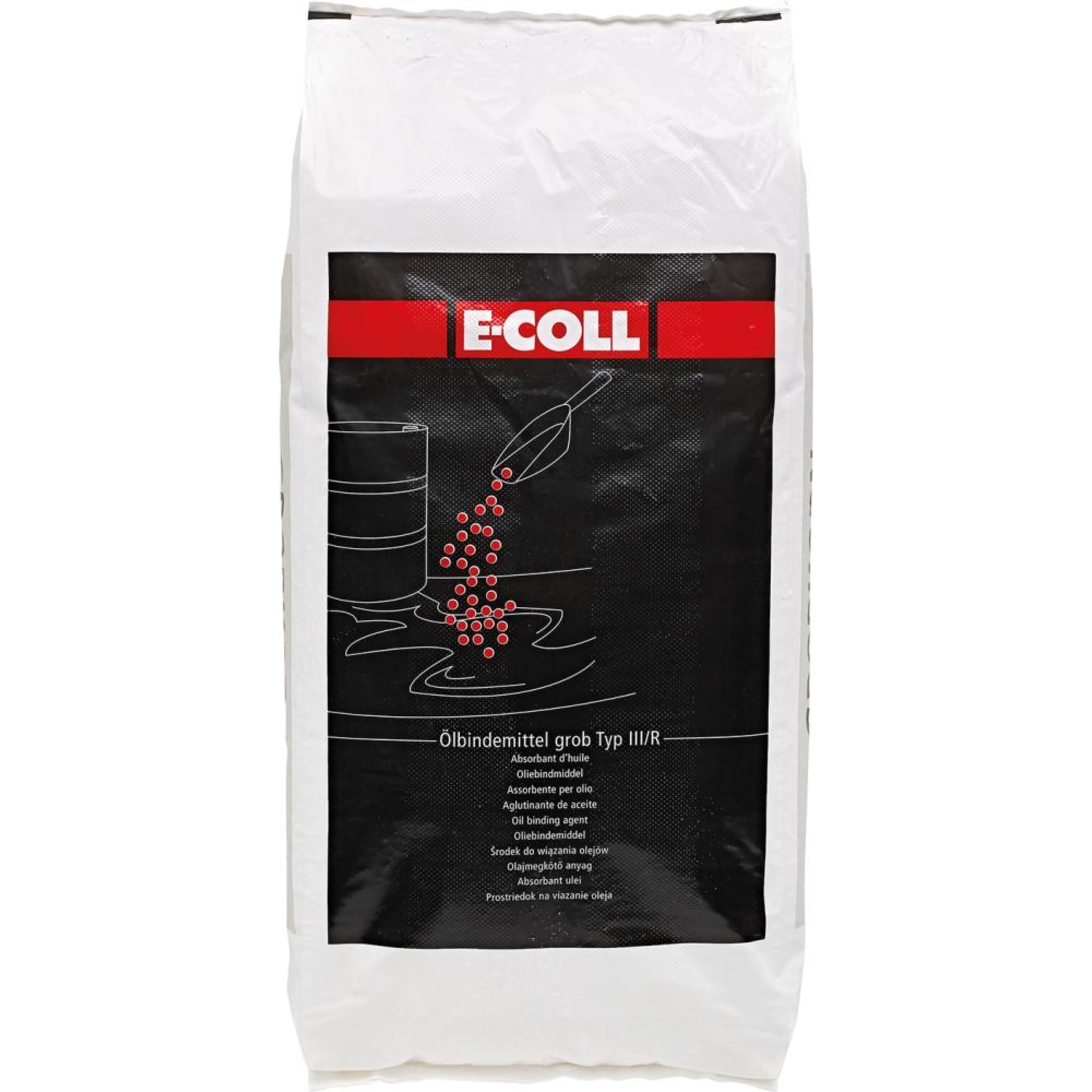 Ölbindemittel, Typ III/R,30L Sack, grob E-COLL