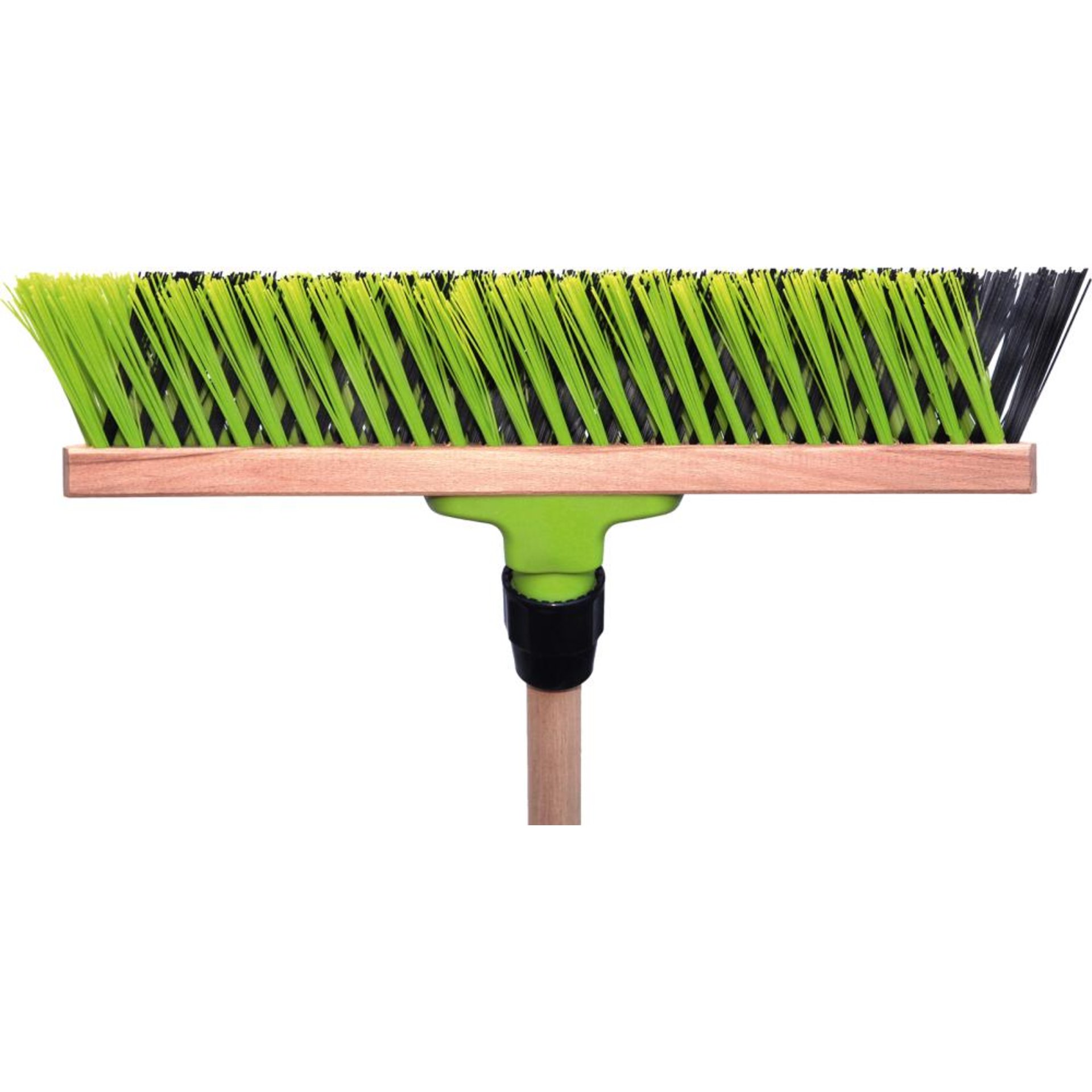 Garten- u.Straßenbesen PVC-X-Borsten Elaston 40cm mit Stiel