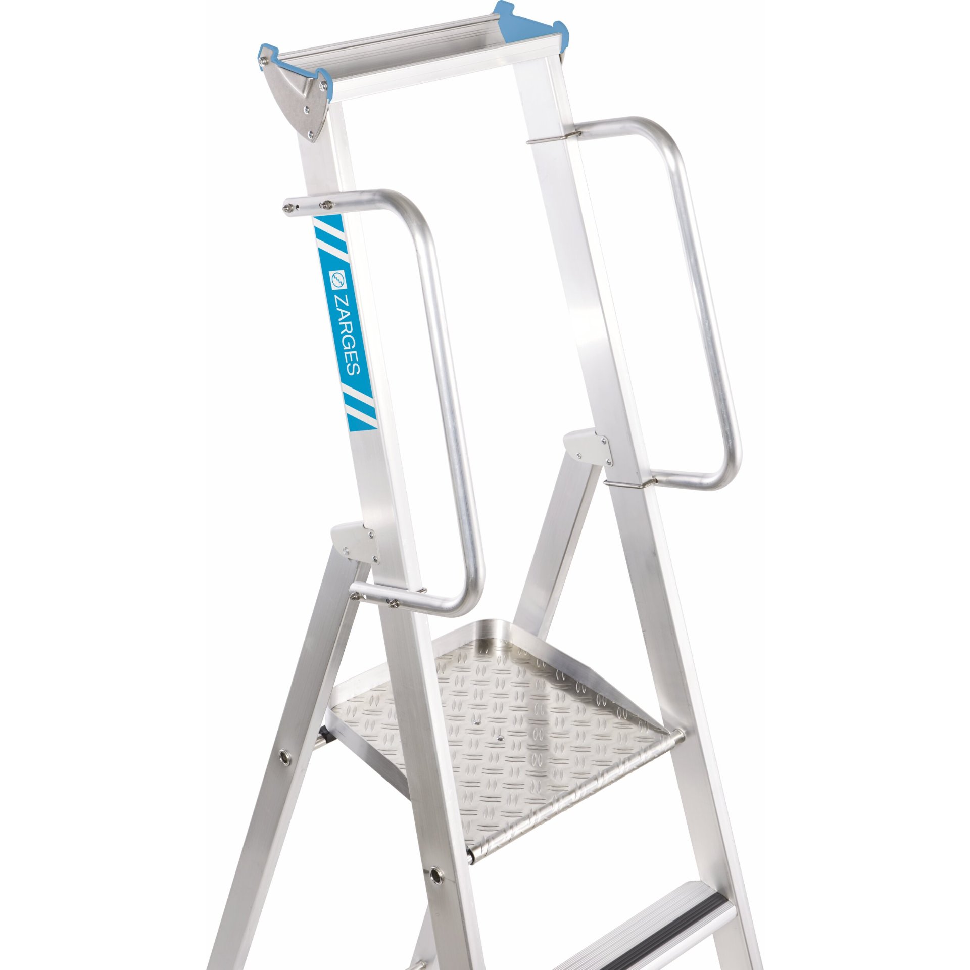 Meistertritt S - LM-Stehleiter m Plattform 3 Stufen