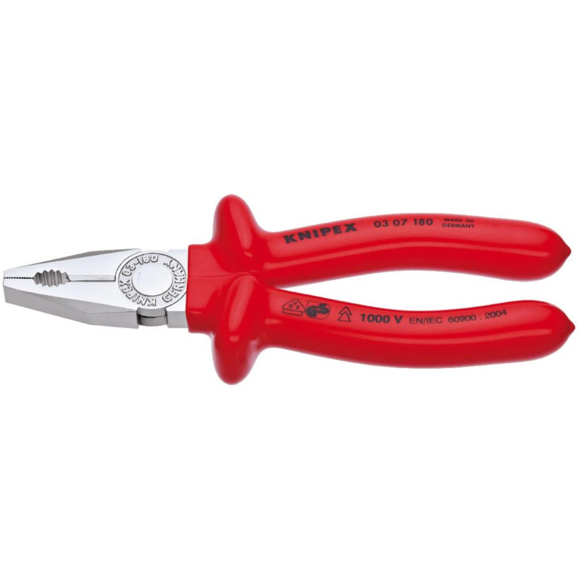 Kombinationszange VDE tauchisoliert 180mm KNIPEX