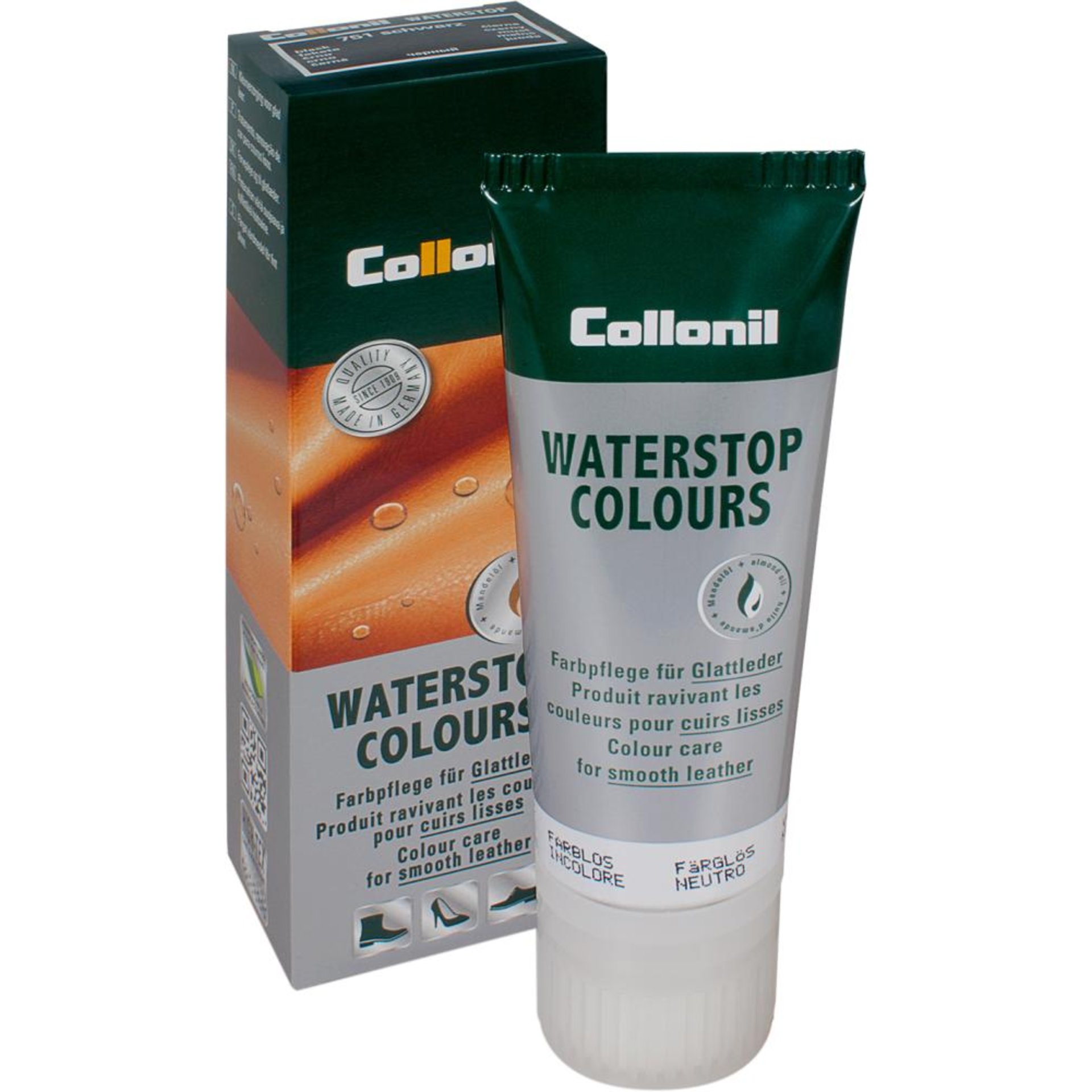 Waterstop schwarz Schuhcreme 75 ml COLLONIL