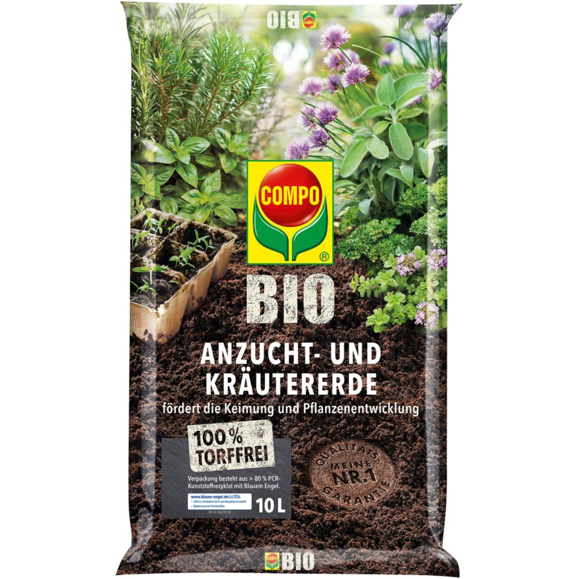 COMPO SANA® Bio Anzucht-und Kräutererde