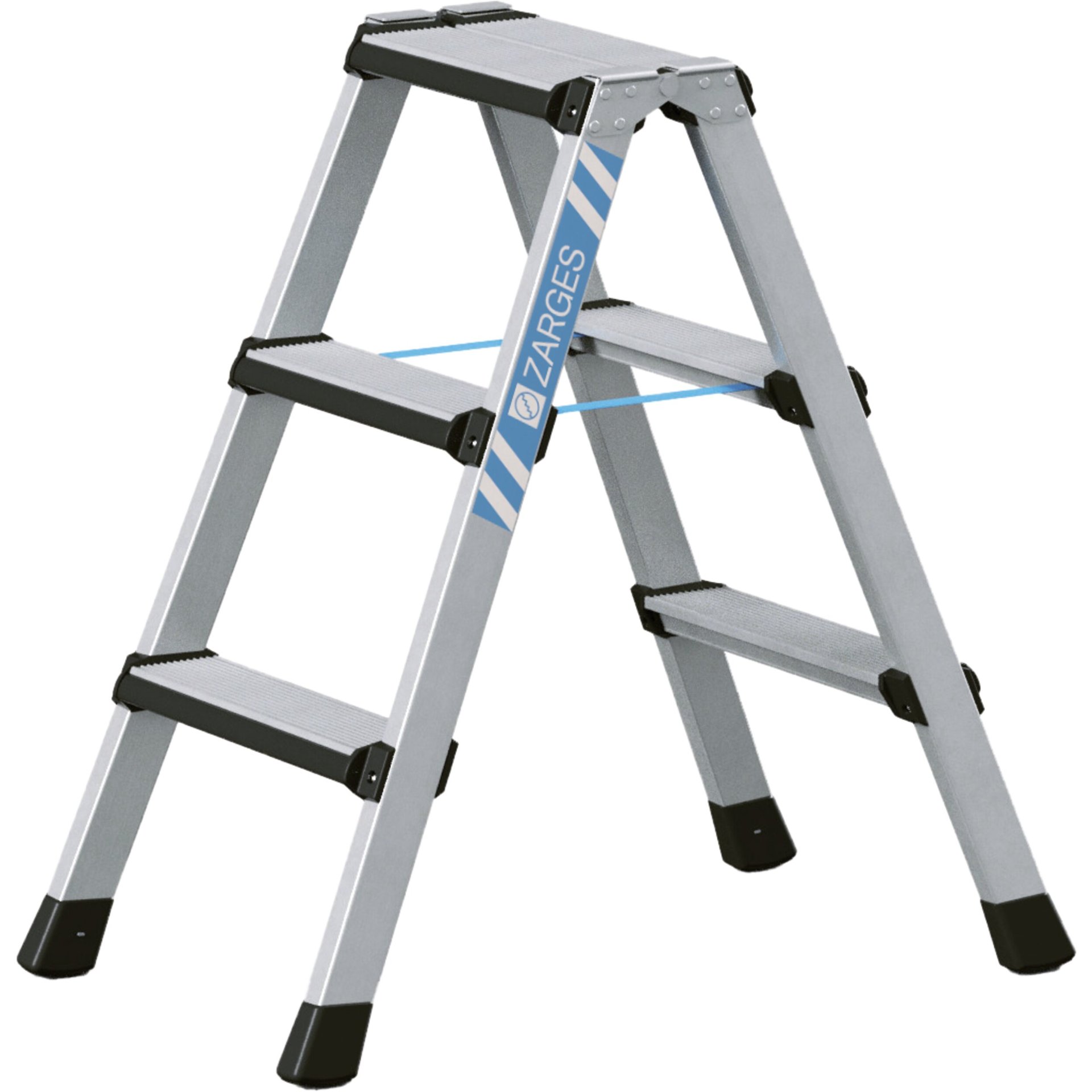 Comfortstep B - LM-Stufen-Stehleiter 2 x 3 Stufen