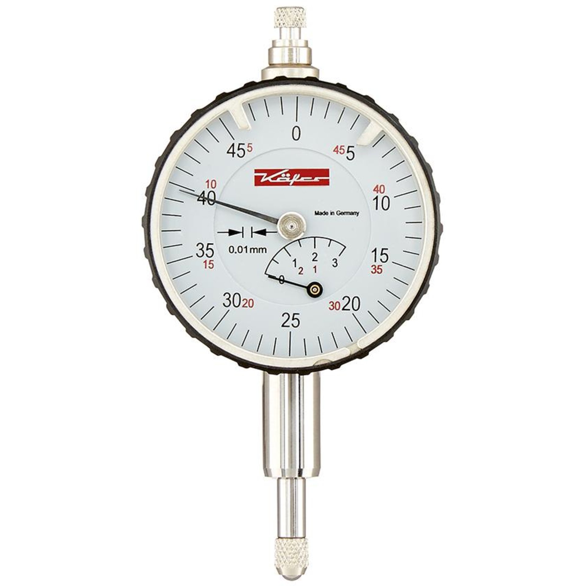 Kleinmessuhr M 2 T mit Magnetrückwand D58mm KÄFER