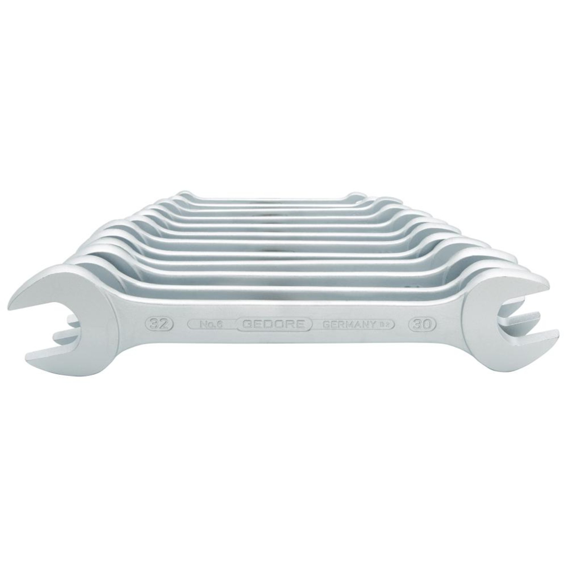 Doppelmaulschlüssel-Satz DIN3110 6-32mm 12-teilig in Karton Gedore