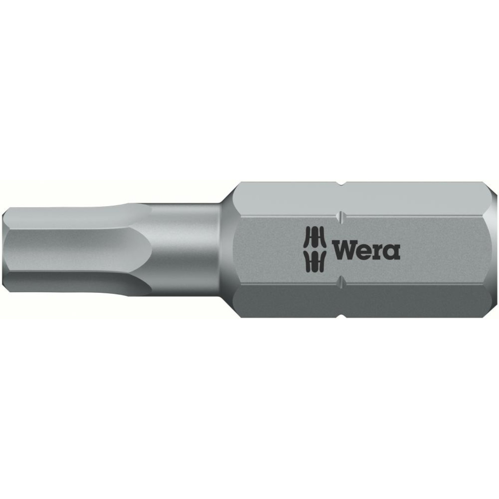 Bit zähhart 1/4" DIN 3126 C6,3 Innensechskant 5x25mm Wera